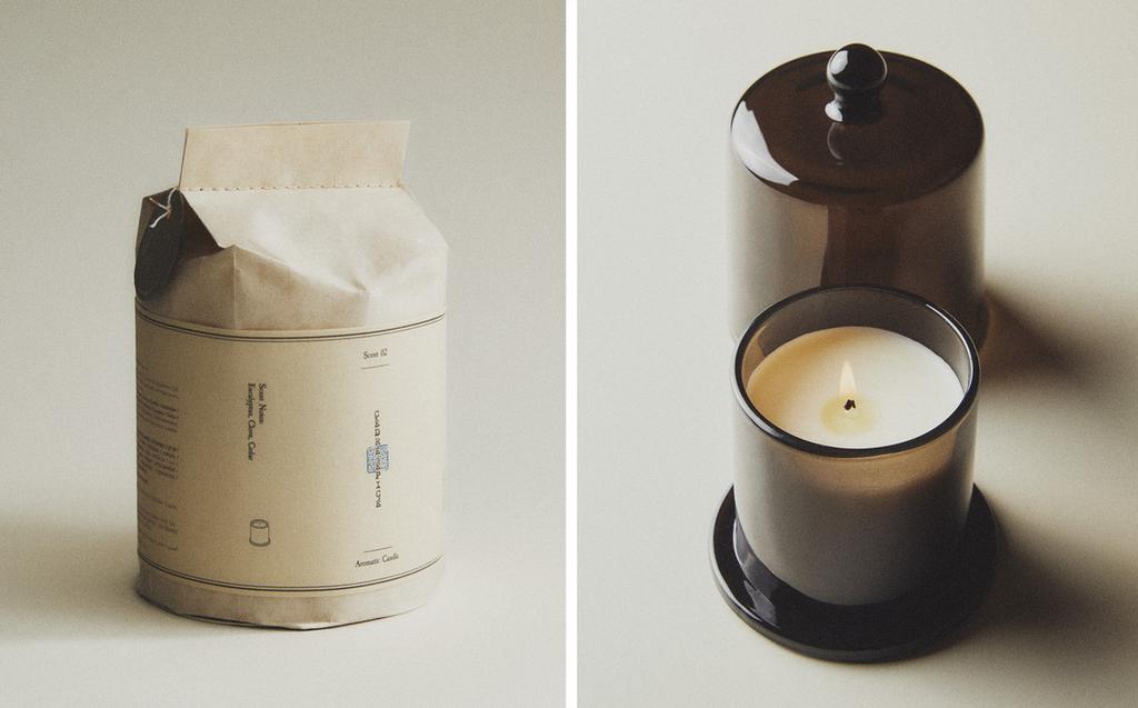 (140&nbsp;Г) АРОМАТИЧЕСКАЯ СВЕЧА CÈDRE ÉPICÉ