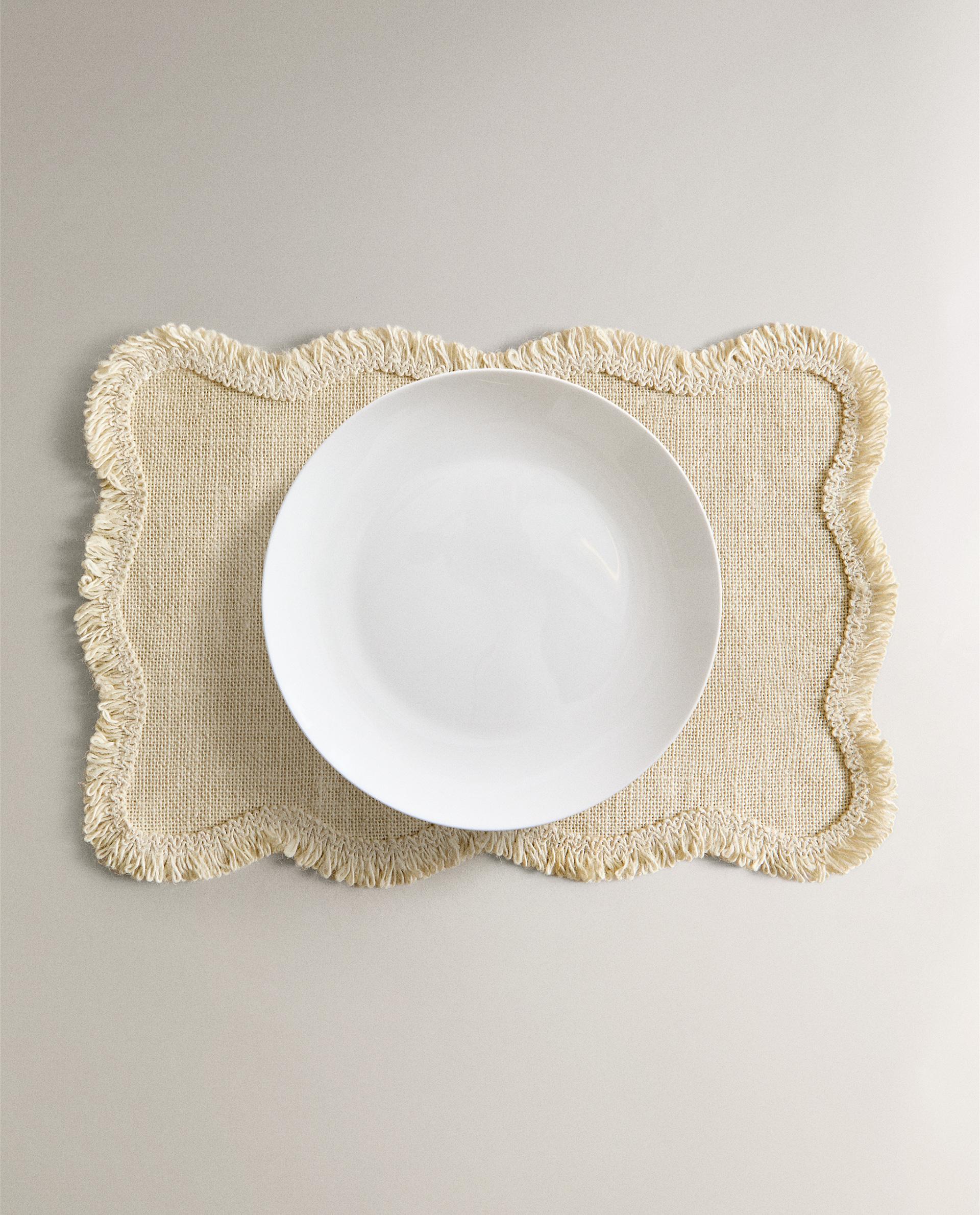 ウェーブ ジュート ランチョンマット | Zara Home 日本/Japan