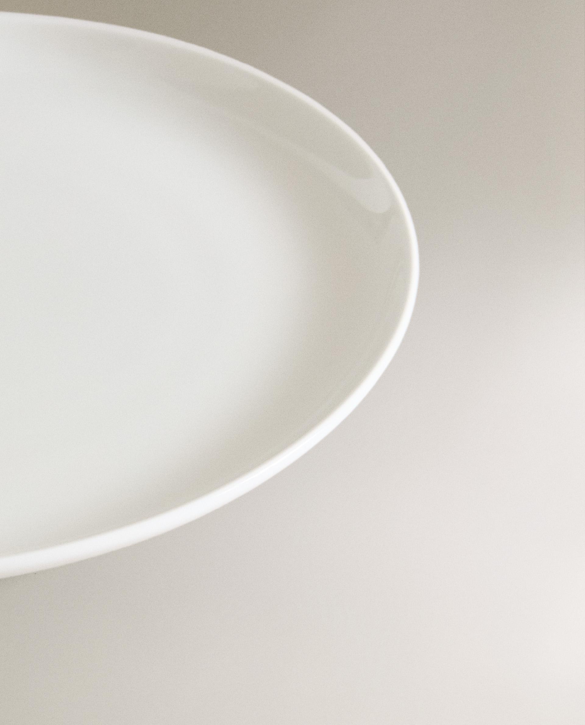 BONE CHINA DESSERT PLATE Zara Home Saudi Arabia