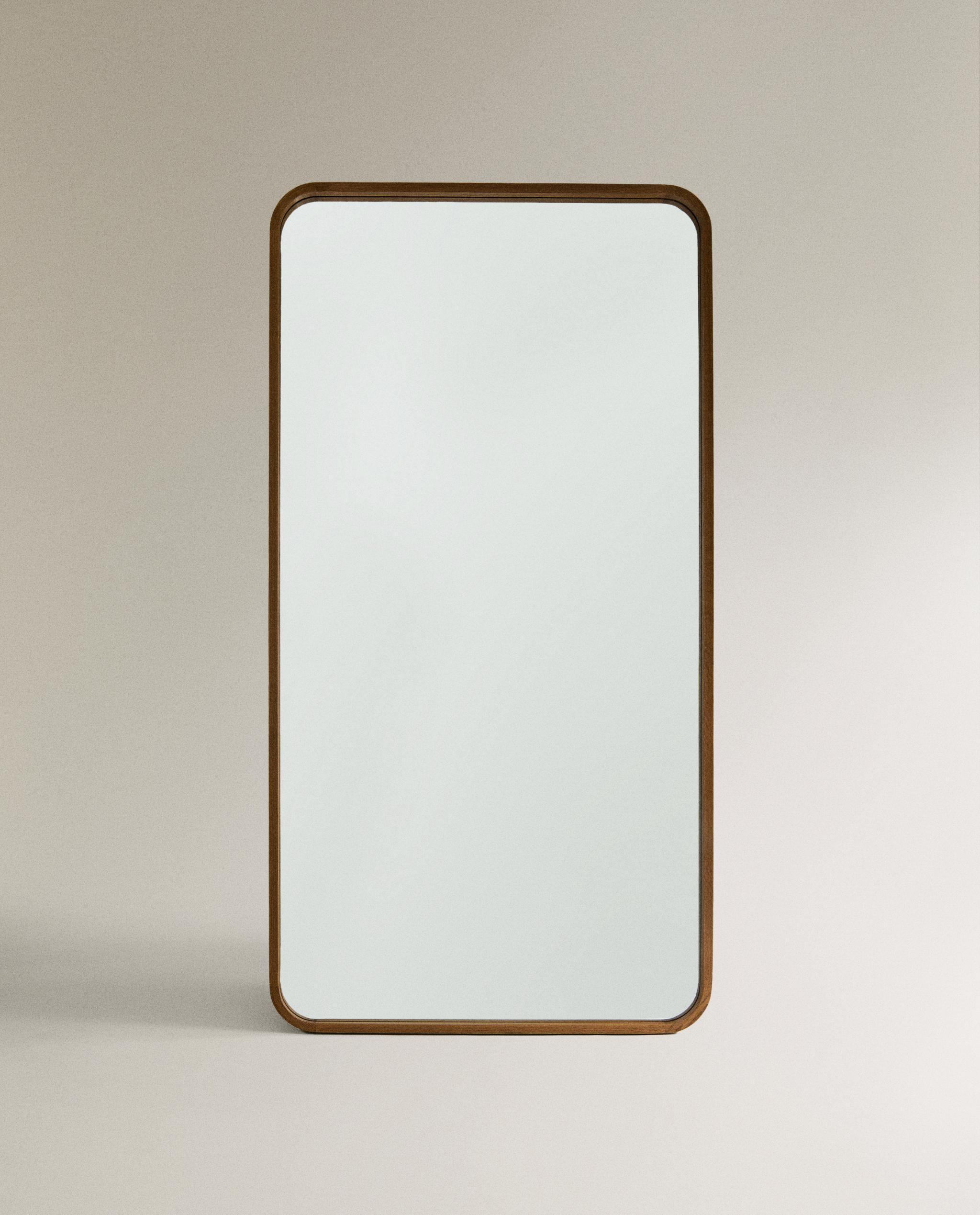 FRAMO Trend 35 - wandspiegel 35x75 cm met frame (rustiek eiken FRAMO Trend 35 - wandspiegel 35x75 cm met frame (rustiek eiken