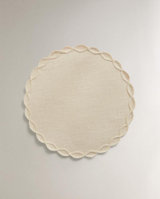 TISCHSET MIT KETTENDETAIL TISCHSET MIT KETTENDETAIL