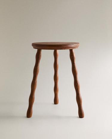ELM WOOD STOOL