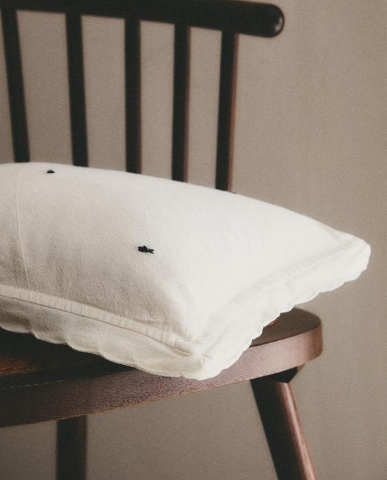 HOUSSE DE COUSSIN ENFANT FLEURS HOUSSE DE COUSSIN ENFANT FLEURS