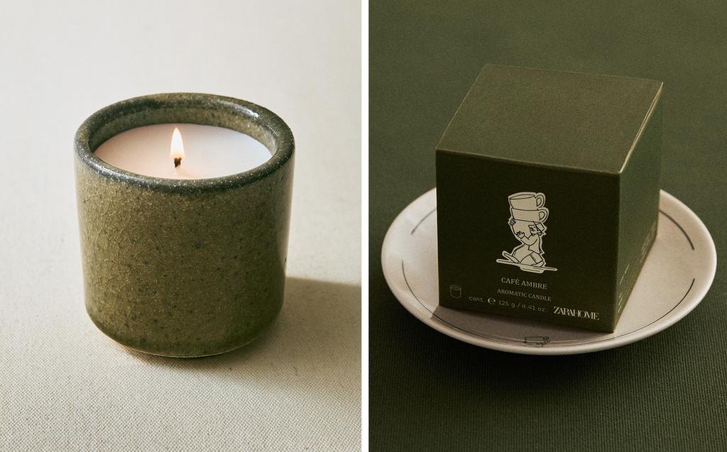(125 G) DUFTKERZE CAFÉ AMBRE