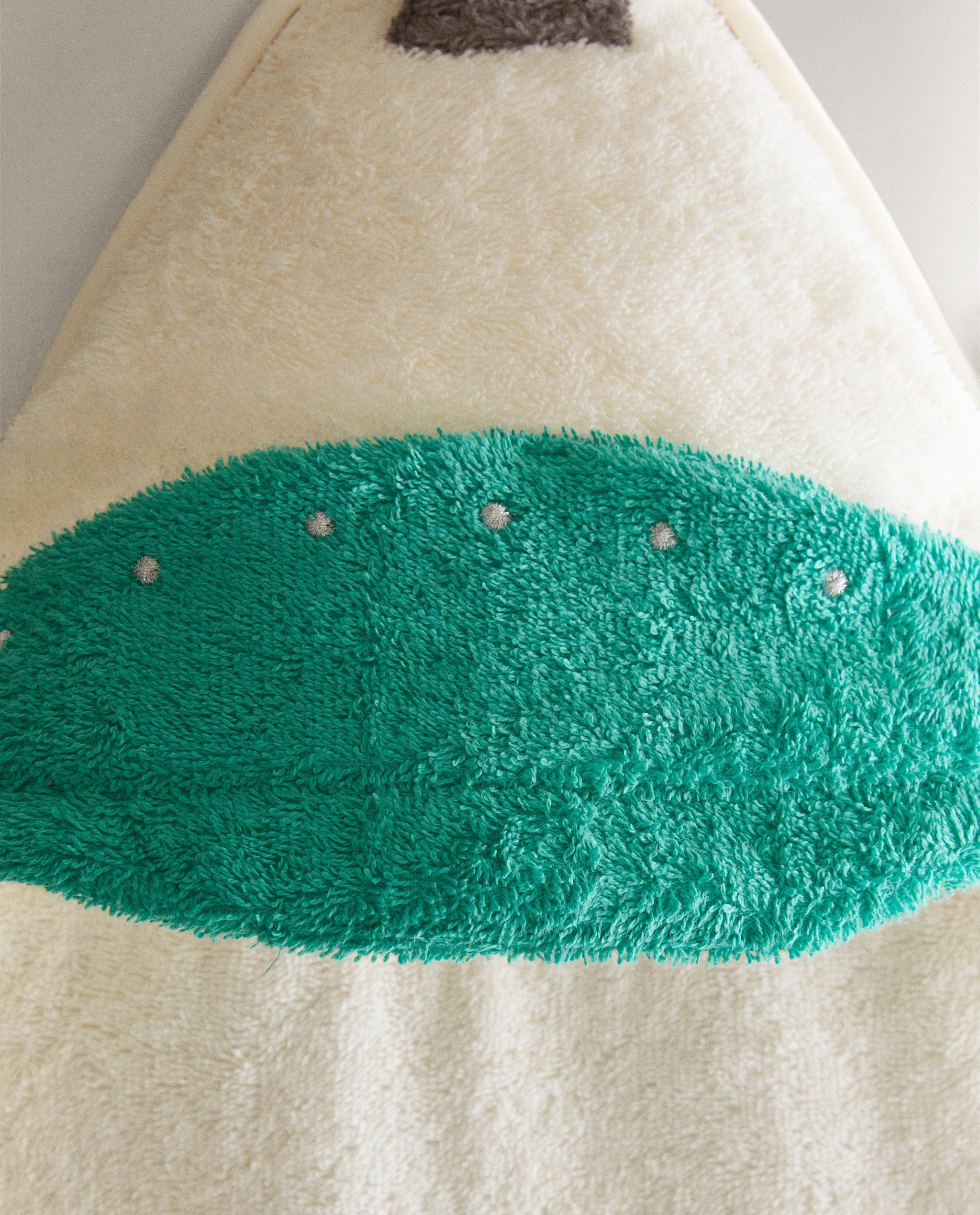 CHILDREN'S SPACE HOODED BATH TOWEL product thumbnail 5
