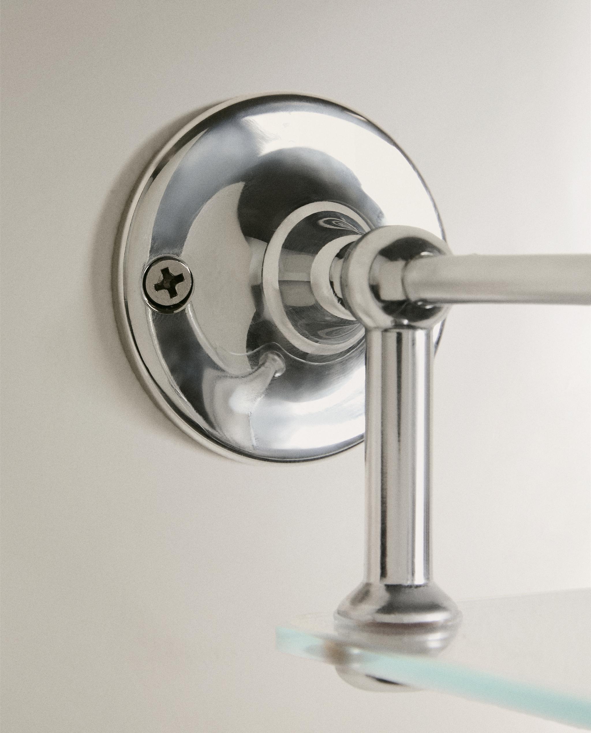 GLASS METAL BATHROOM SHELF product thumbnail 6