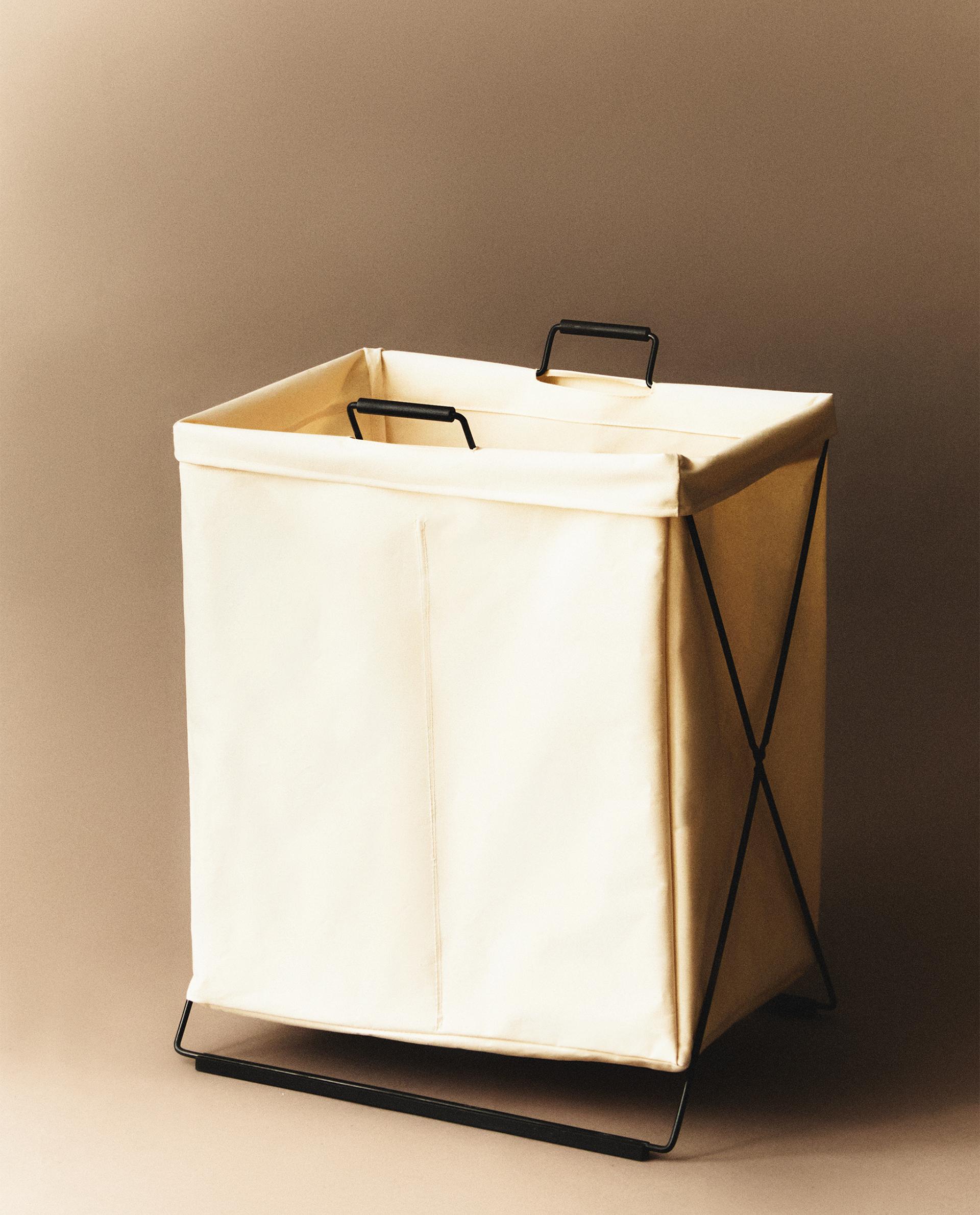 FOLDABLE DOUBLE LAUNDRY HAMPER