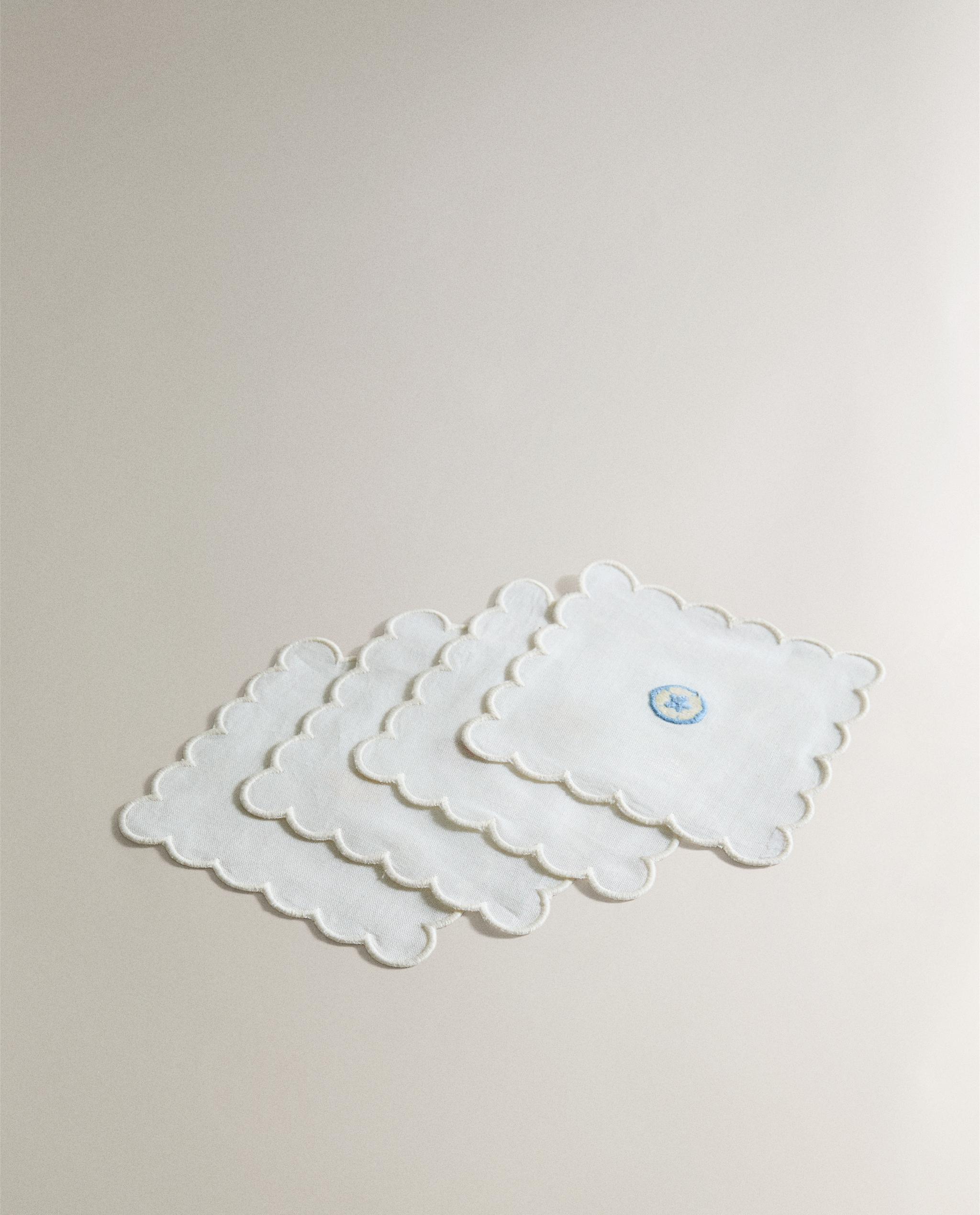 PACK OF RAMIE SHELL COASTERS (PACK OF 4) product thumbnail 3