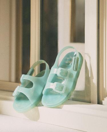 SANDALES ENFANT DOUBLE BOUCLE