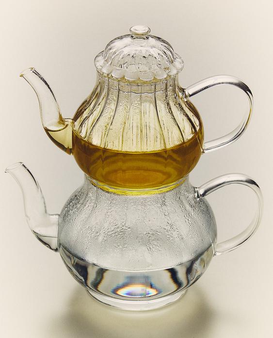 TEIERA DOPPIA IN BOROSILICATO TEIERA DOPPIA IN BOROSILICATO