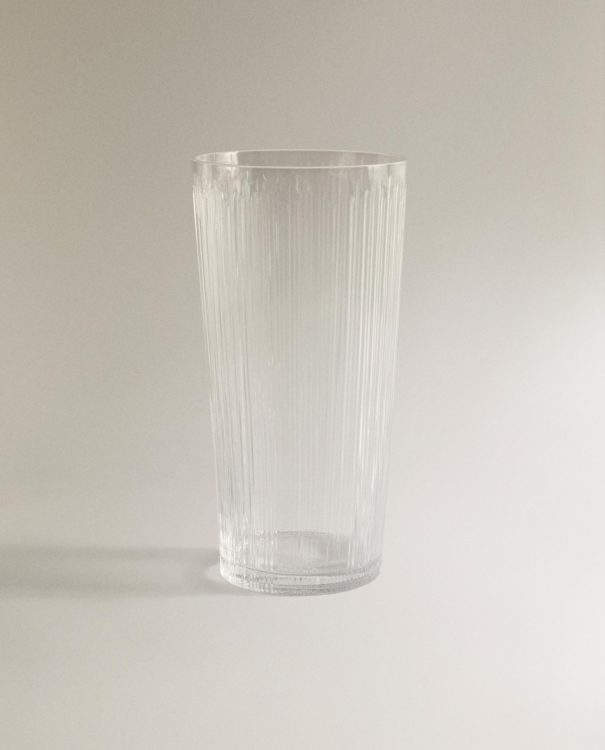 DECORATIVE TALL GLASS VASE product thumbnail 2