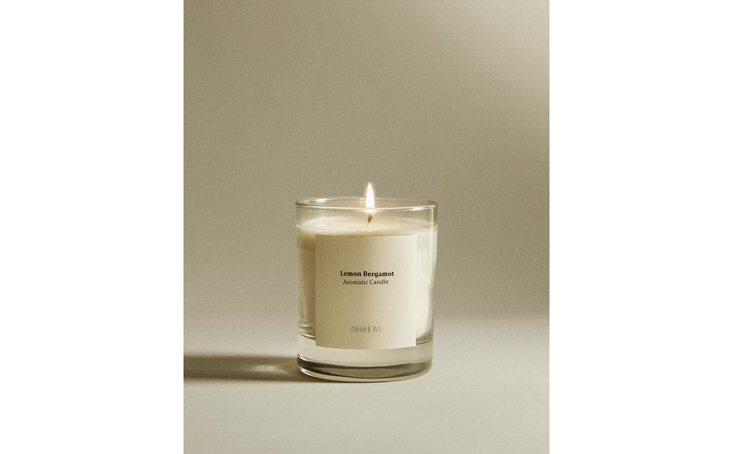 200 G) LEMON BERGAMOT SCENTED CANDLE | Zara Home United
