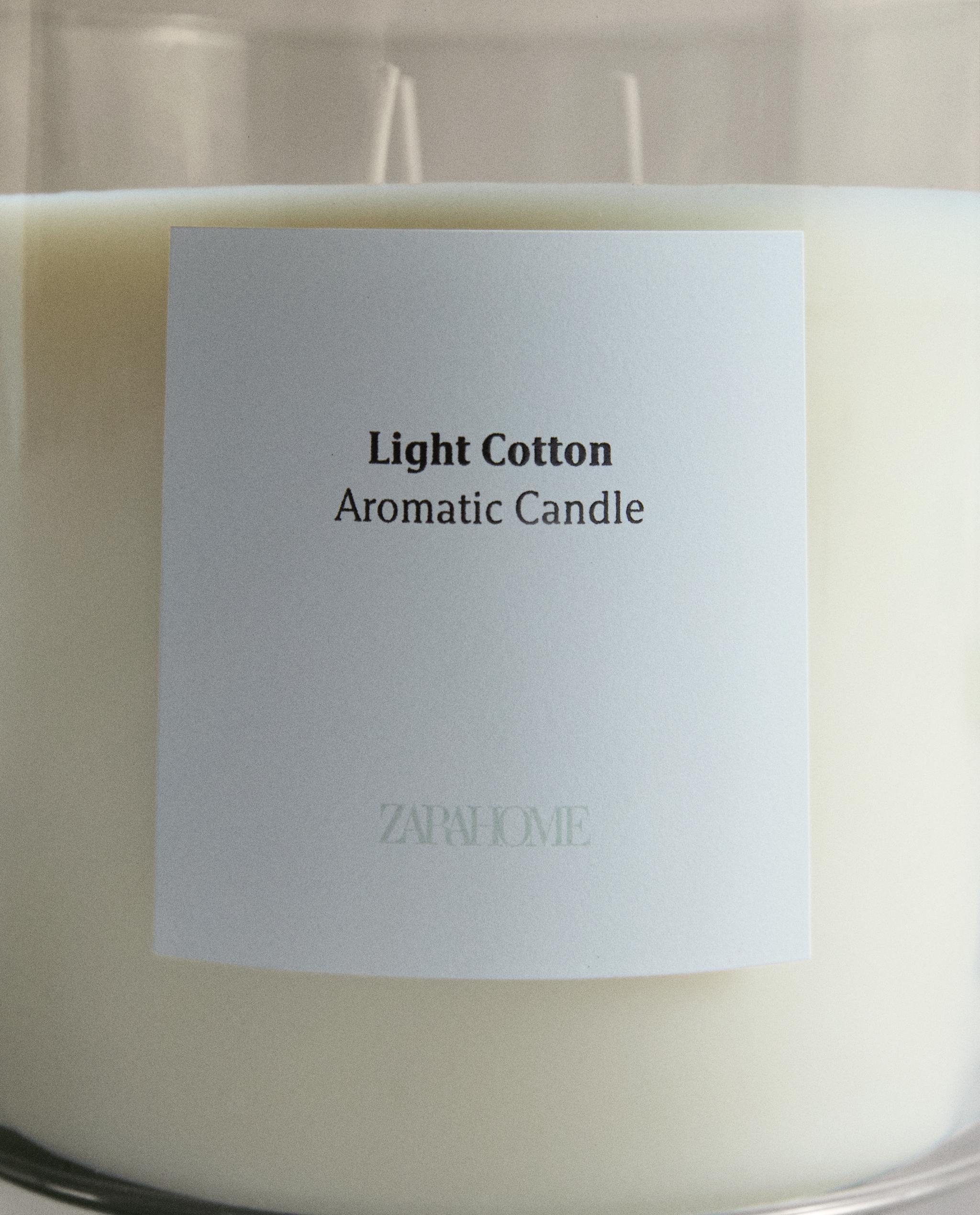 (620 G) LIGHT COTTON SCENTED CANDLE product thumbnail 9