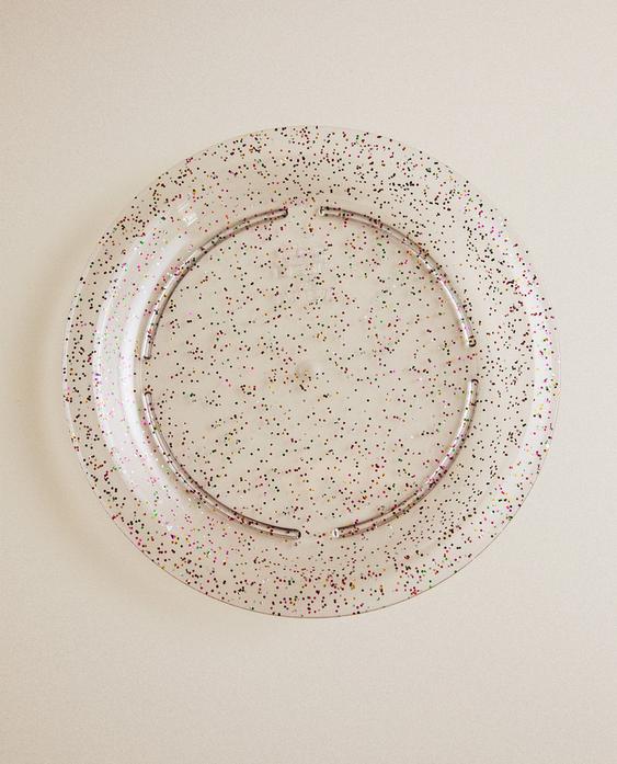 KIDS' TRITAN™ GLITTER PLATE KIDS' TRITAN™ GLITTER PLATE