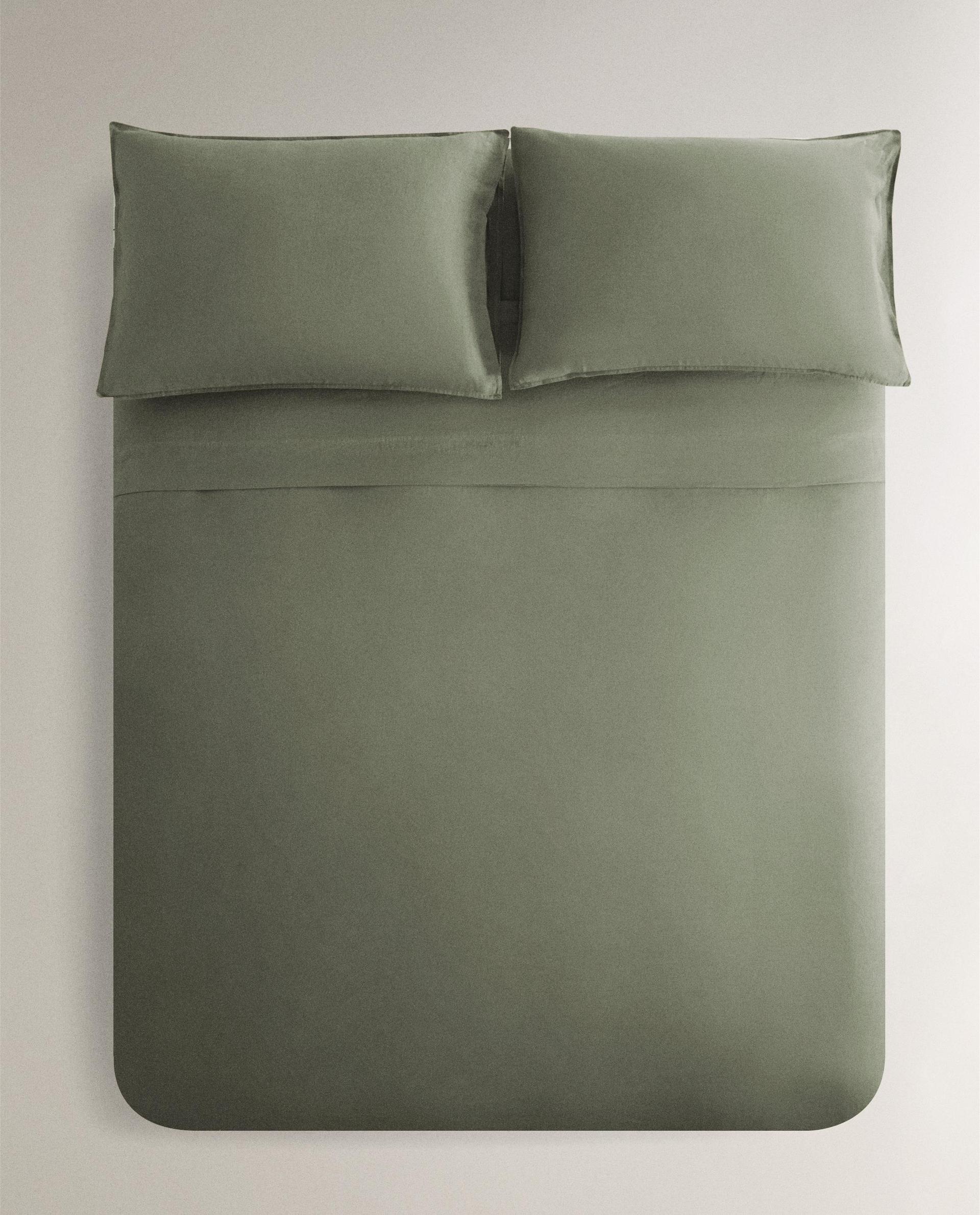 WASHED LINEN DUVET COVER (140 GxM²) WASHED LINEN DUVET COVER (140 GxM²)