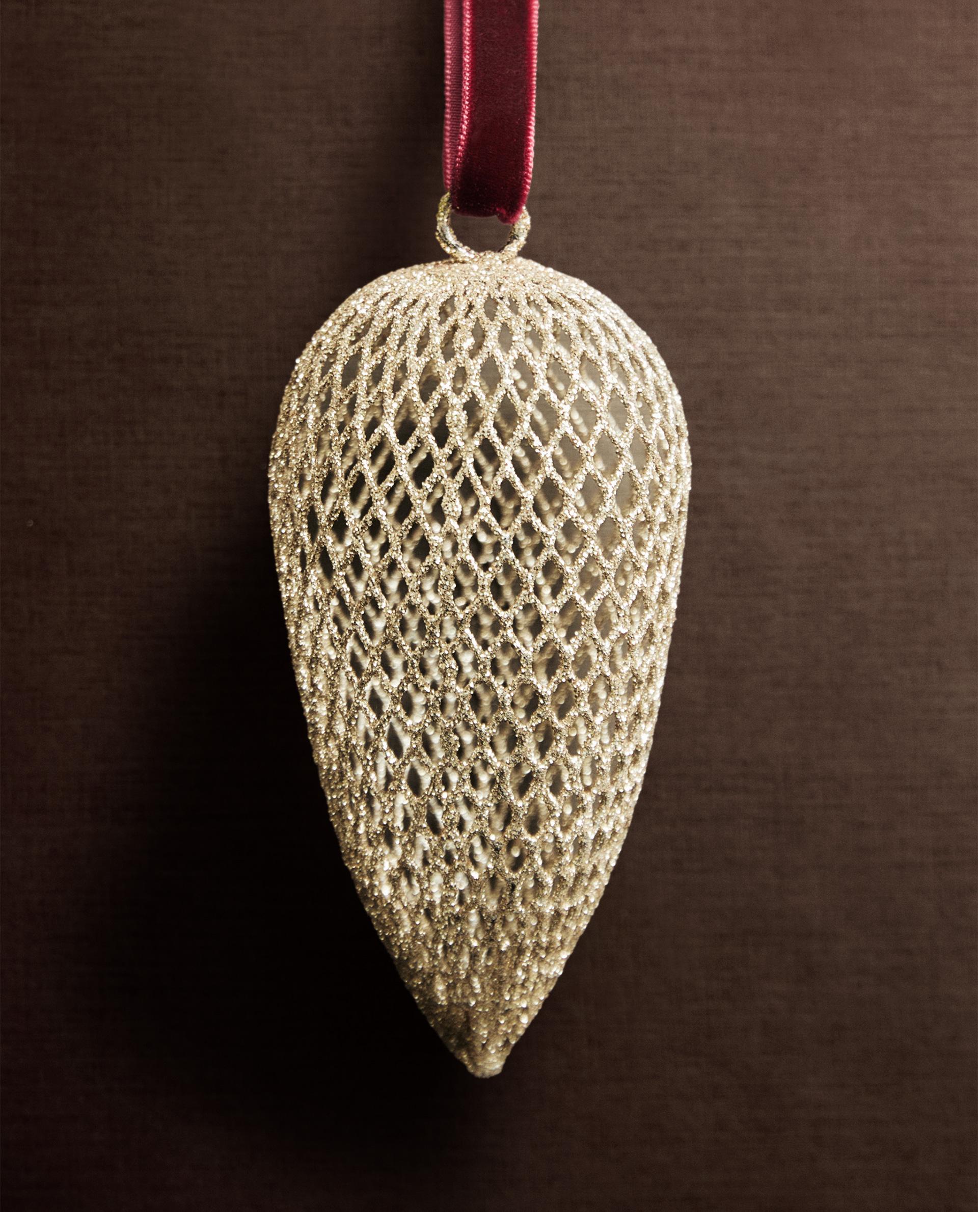 グリッターリーフ クリスマスツリーオーナメント | Zara Home 日本/Japan