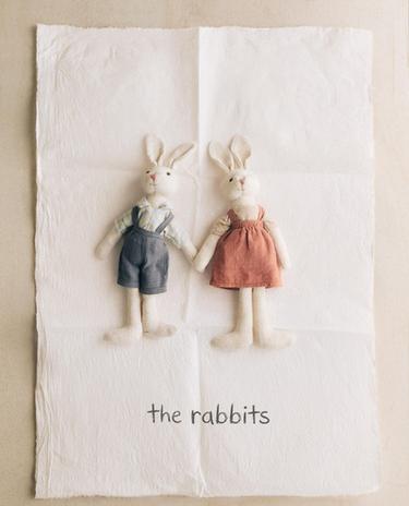 צעצוע רך לילדים בעיצוב ארנב