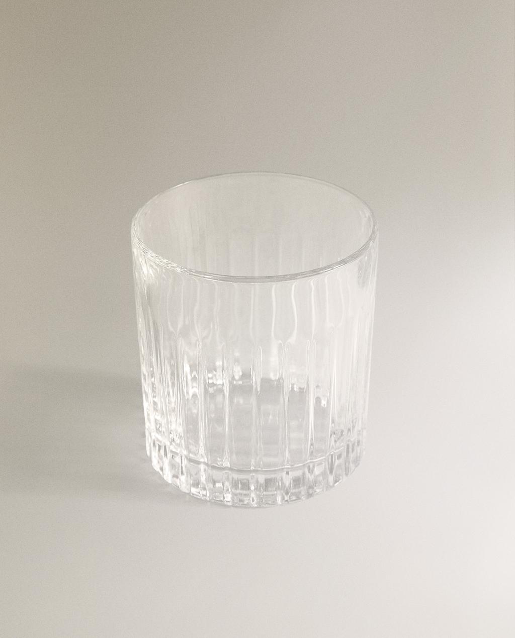 RAISED CRYSTALLINE TUMBLER