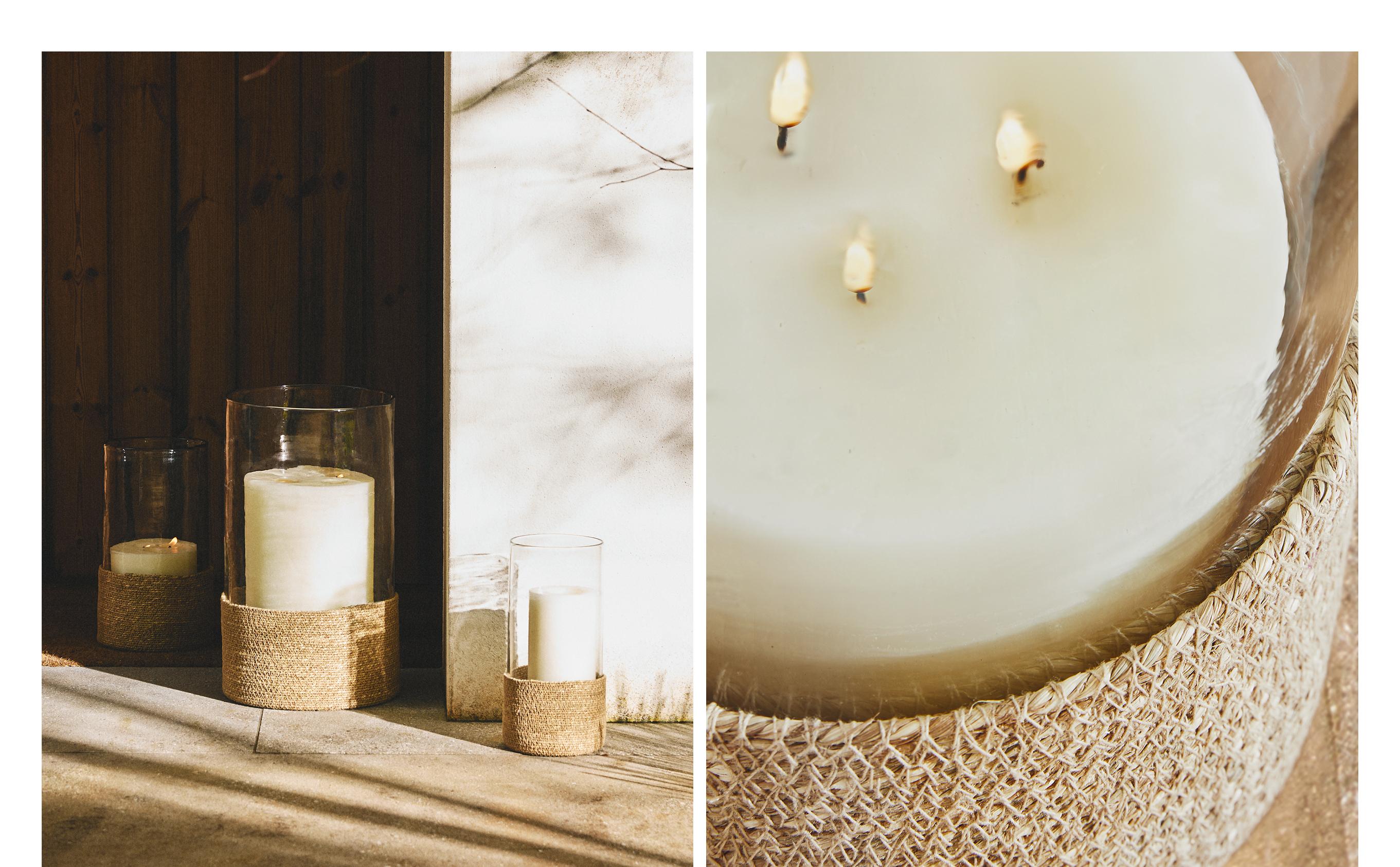 GLASS AND JUTE LANTERN product thumbnail 7