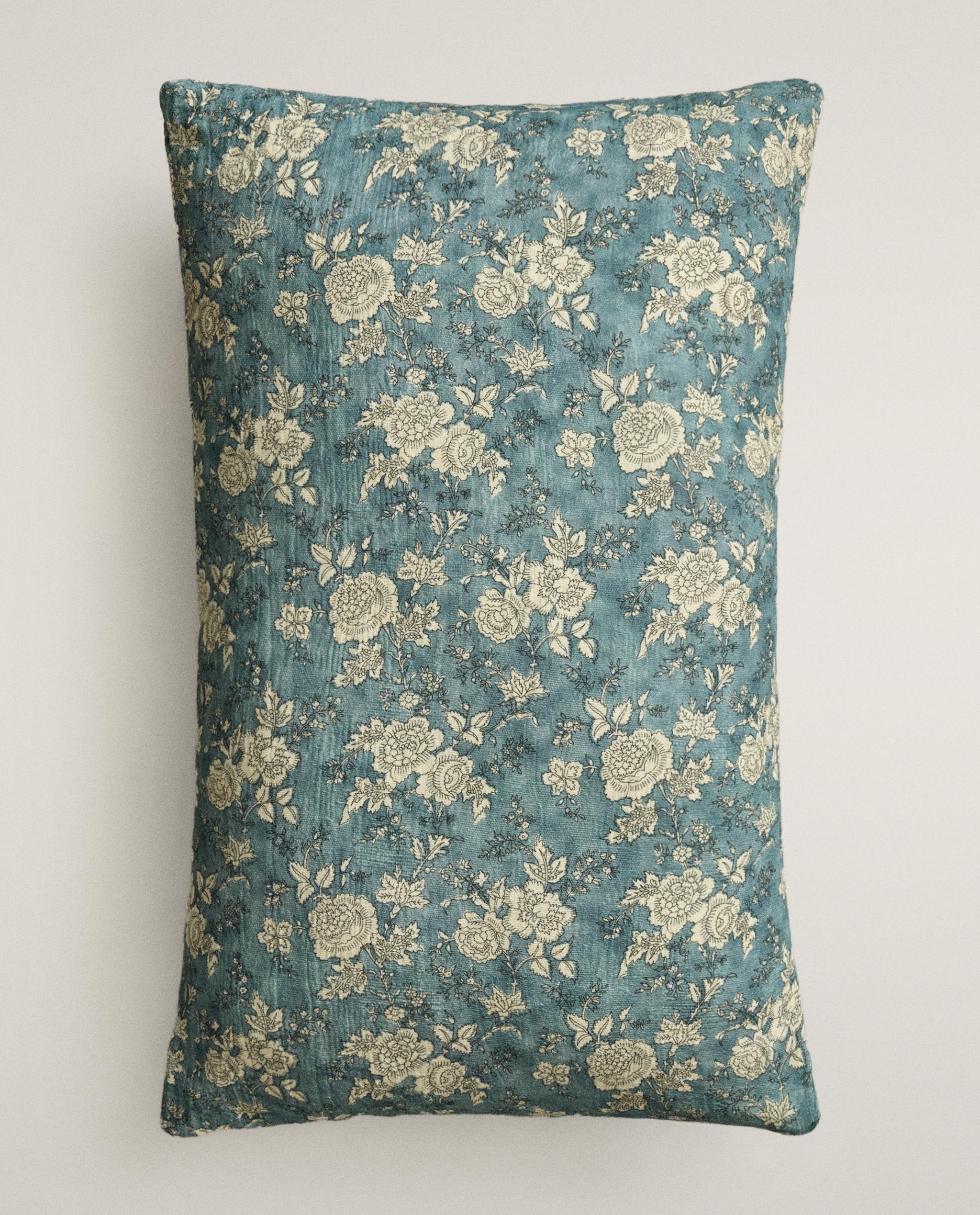 FLORAL PRINT CUSHION COVER product thumbnail 7