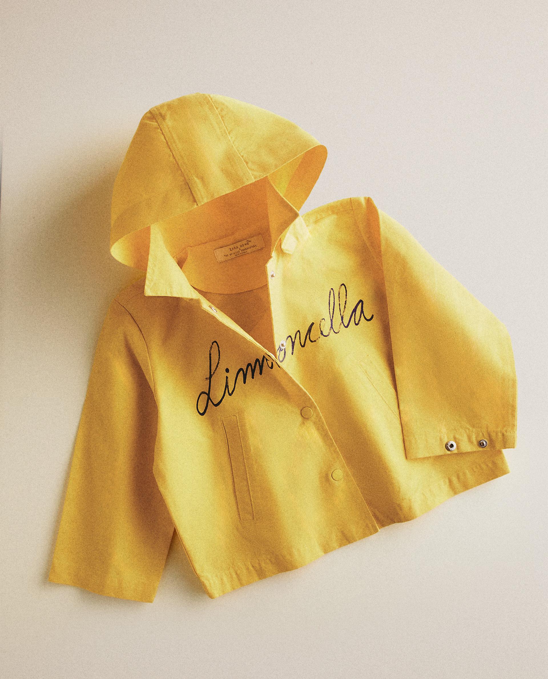 KIDS' WAXED LIMONCELLA X THE ANIMALS OBSERVATORY JACKET KIDS' WAXED LIMONCELLA X THE ANIMALS OBSERVATORY JACKET