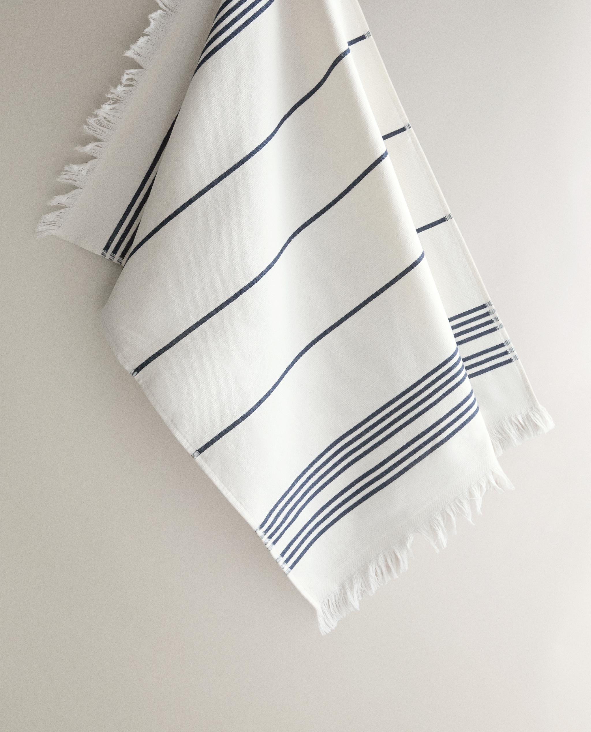 STRIPED COTTON TERRY TEA TOWEL product thumbnail 11