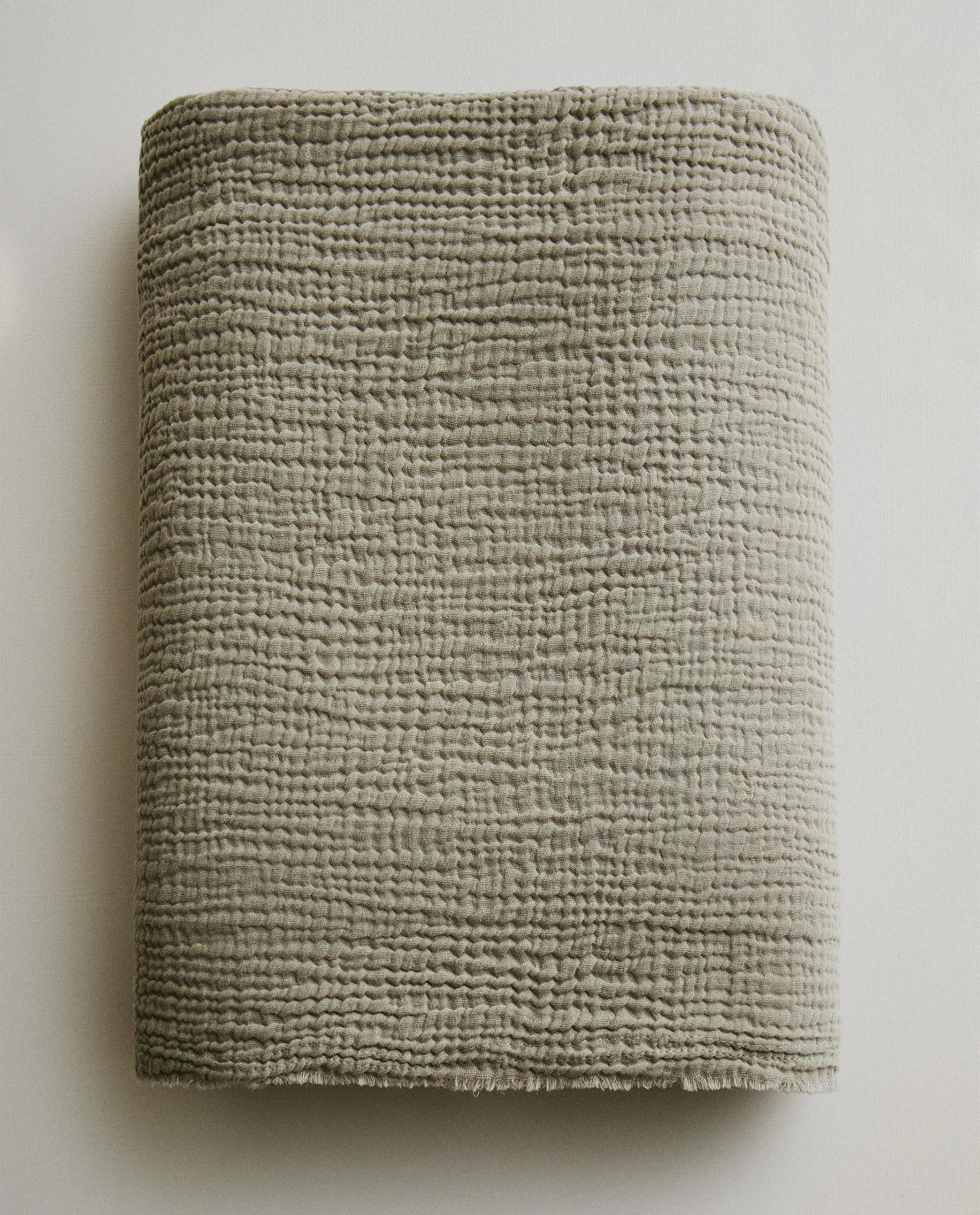 COPERTA GARZA TINTA UNITA COPERTA GARZA TINTA UNITA