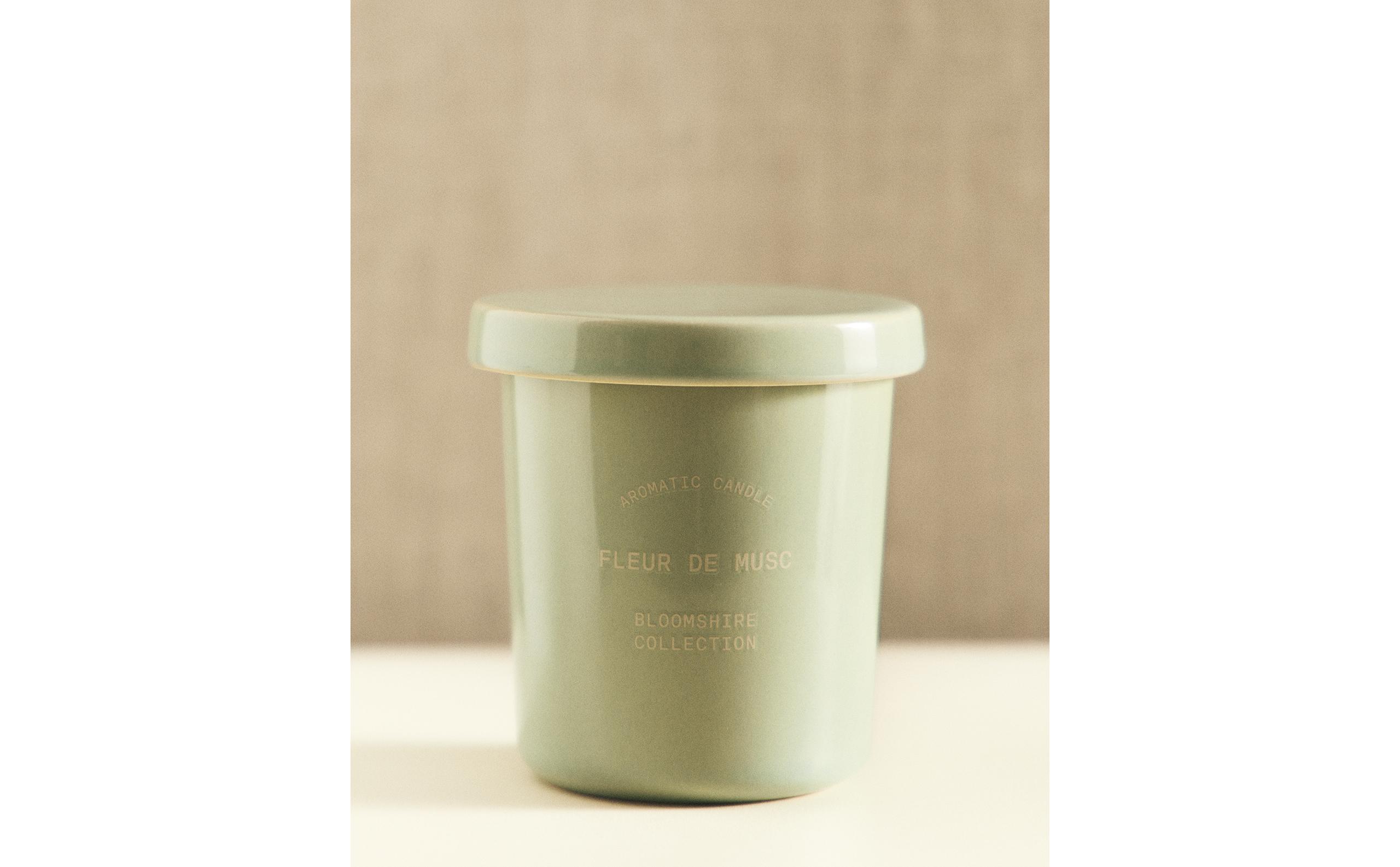 (170 G) FLEUR DE MUSC SCENTED CANDLE