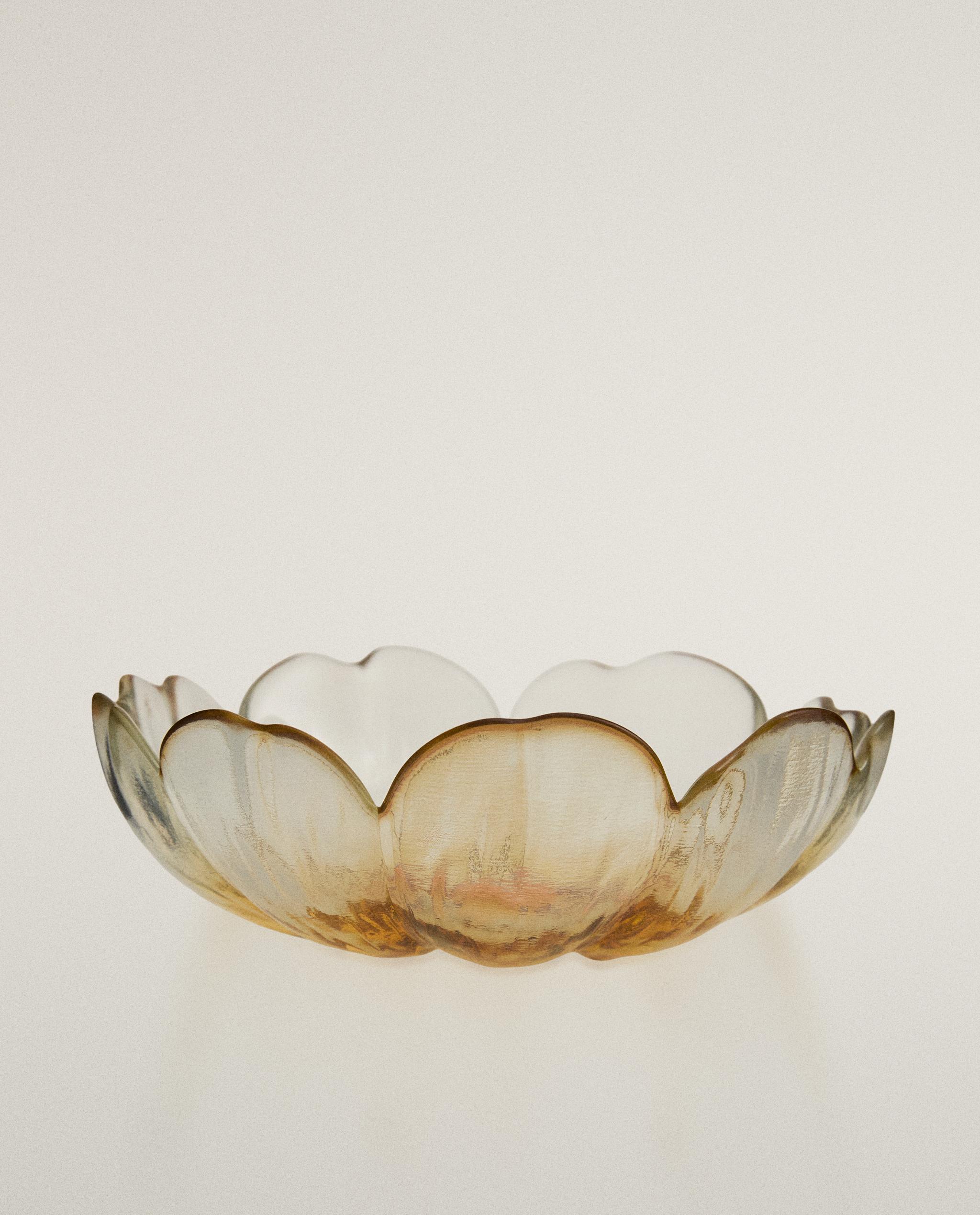 FLOWER GLASS BOWL product thumbnail 6
