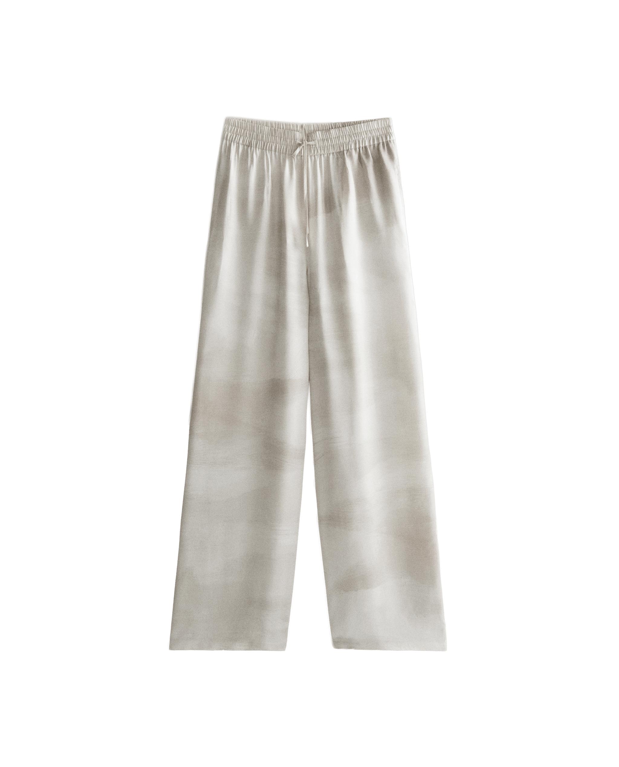 WATERCOLOUR PRINT TROUSERS product thumbnail 2