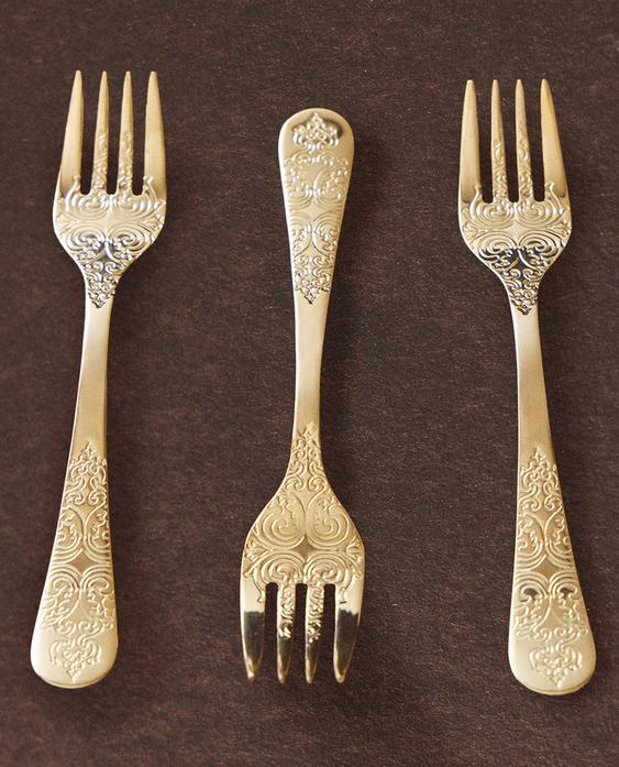 GRAVIERTE DESSERTGABELN (4ER-PACK) GRAVIERTE DESSERTGABELN (4ER-PACK)