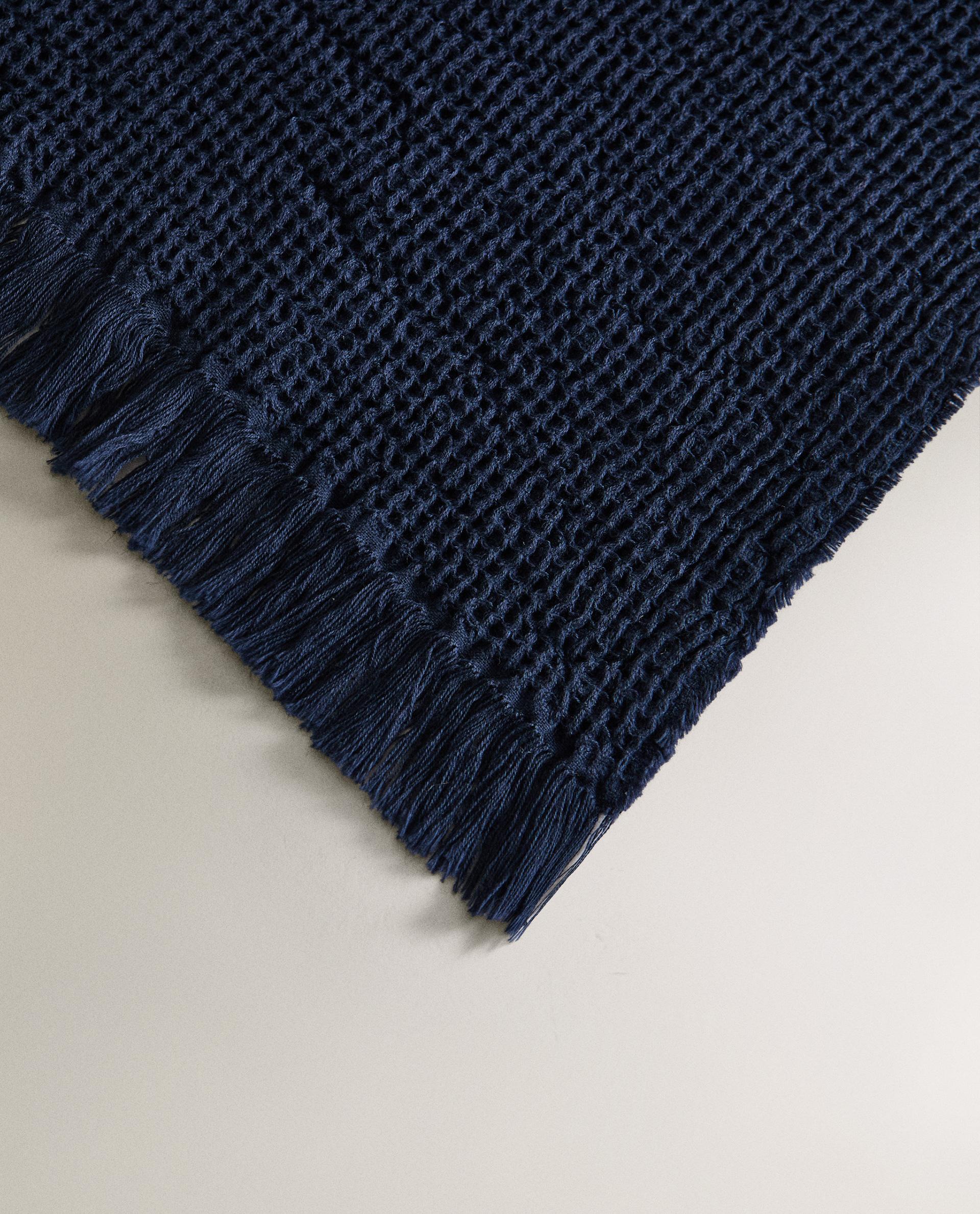 ヨゴバラ　ミニブランケット ワッフル ミニ ブランケット | Zara Home 日本/Japan