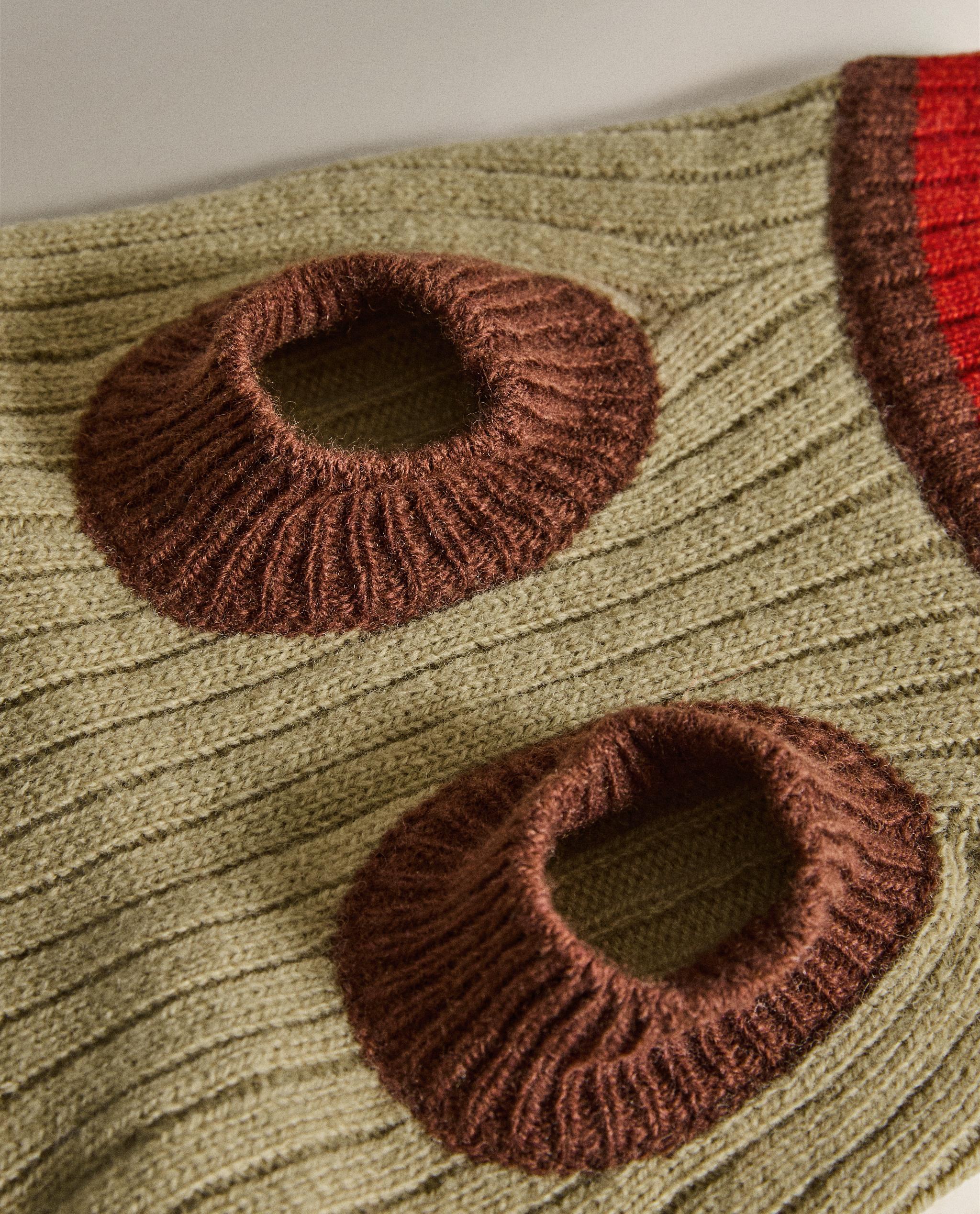 RIBBED PET SWEATER product thumbnail 5