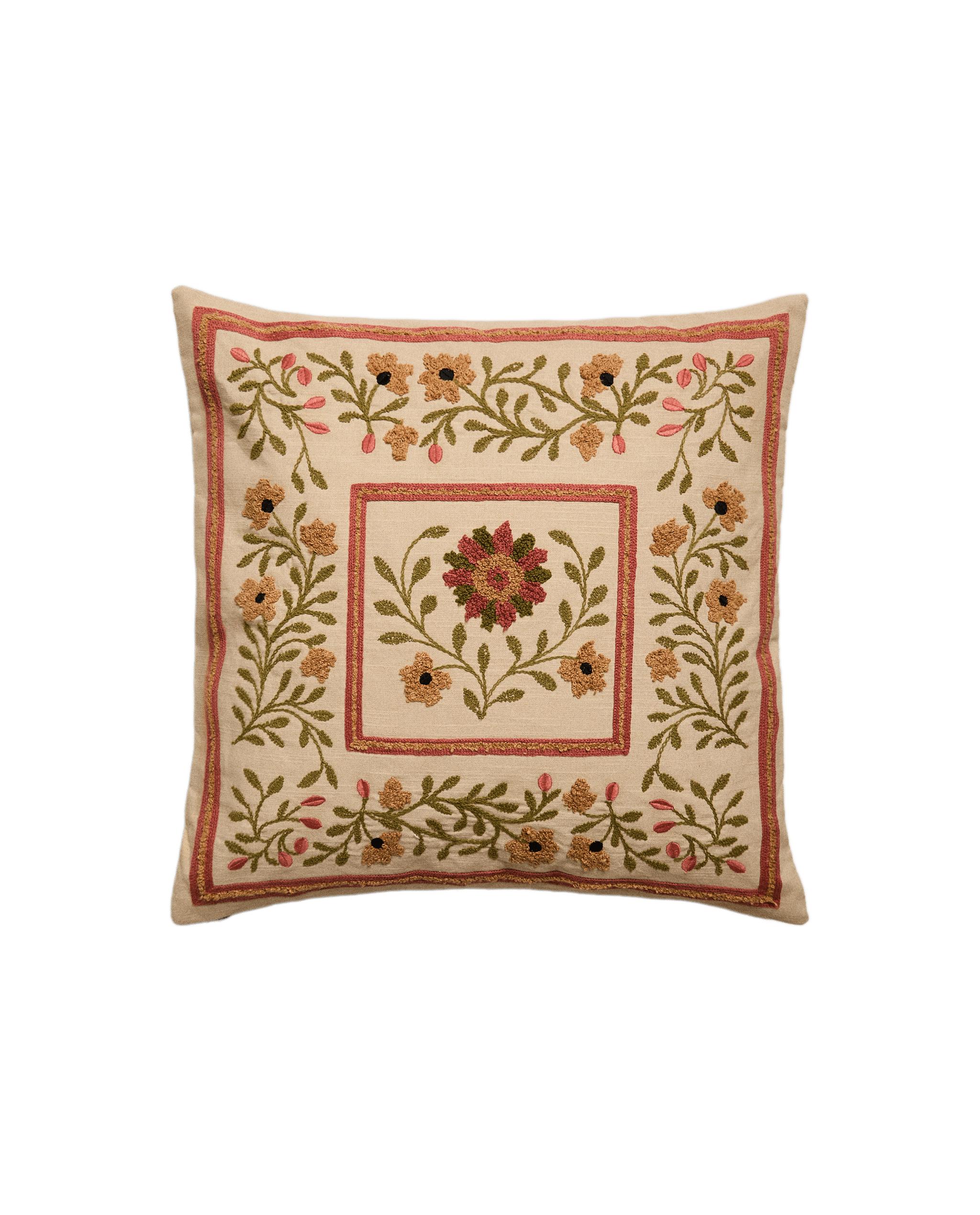 ZARAホーム キルトカバーダブル＆同柄クッションセット タフティングフラワー クッションカバー | Zara Home 日本/Japan