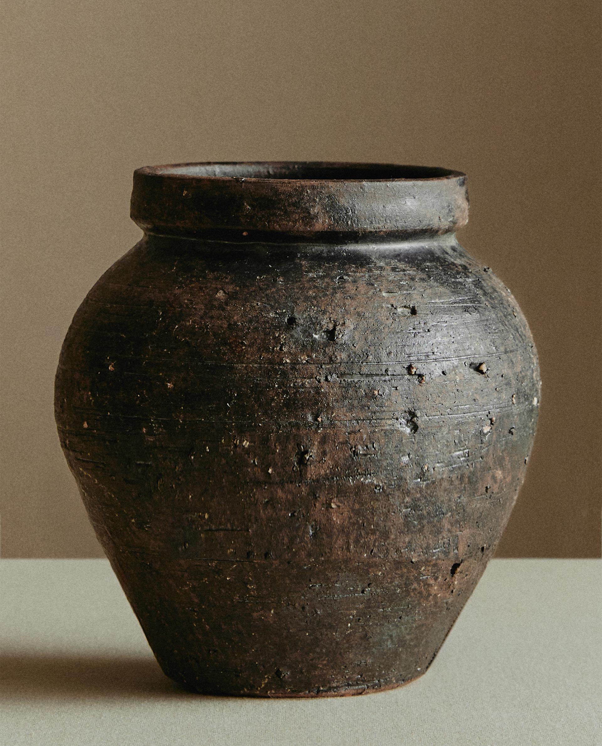 TEXTURED CERAMIC VASE | Zara Home United States of America