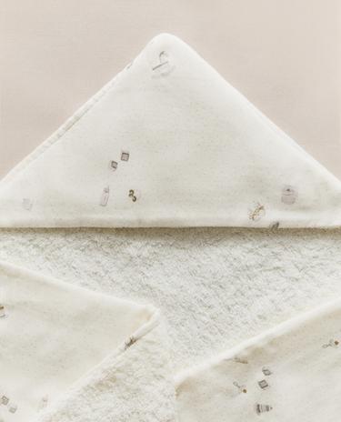 아기용 후드 목욕 타월