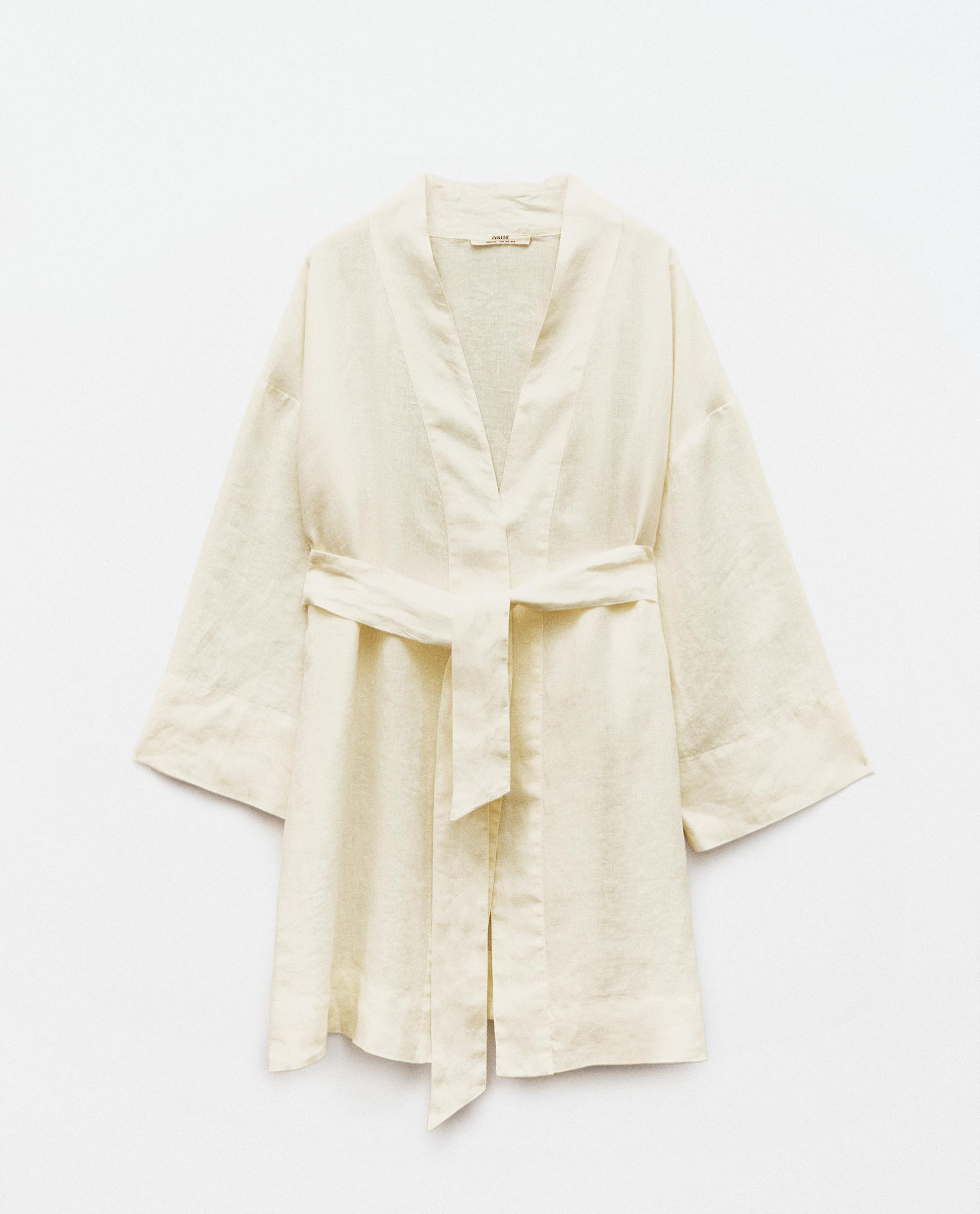 LINEN DRESSING GOWN product thumbnail 16