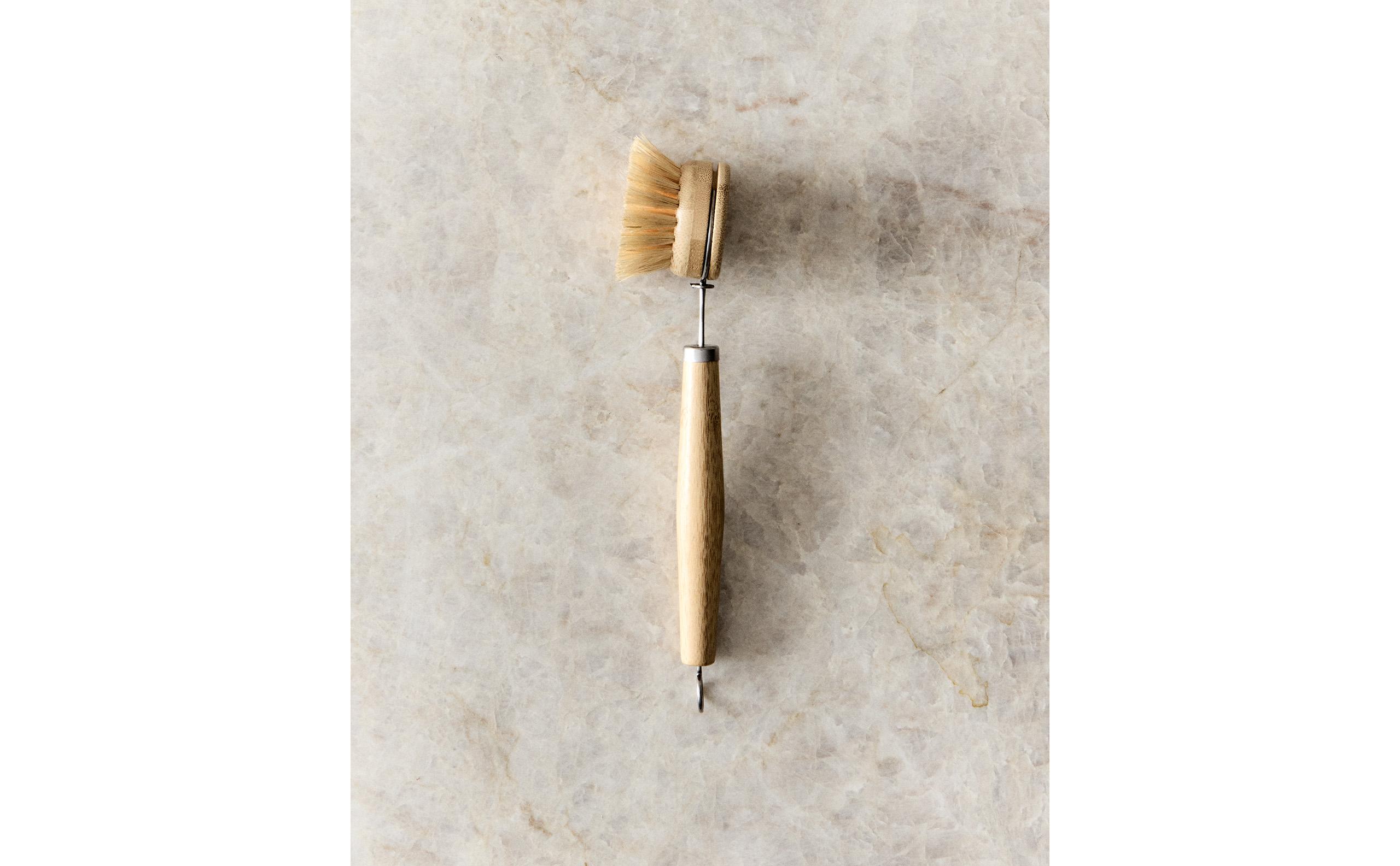 CEPILLO PARA VAJILLA BAMBU, ACERO Y TEXANA - MY BRUSH