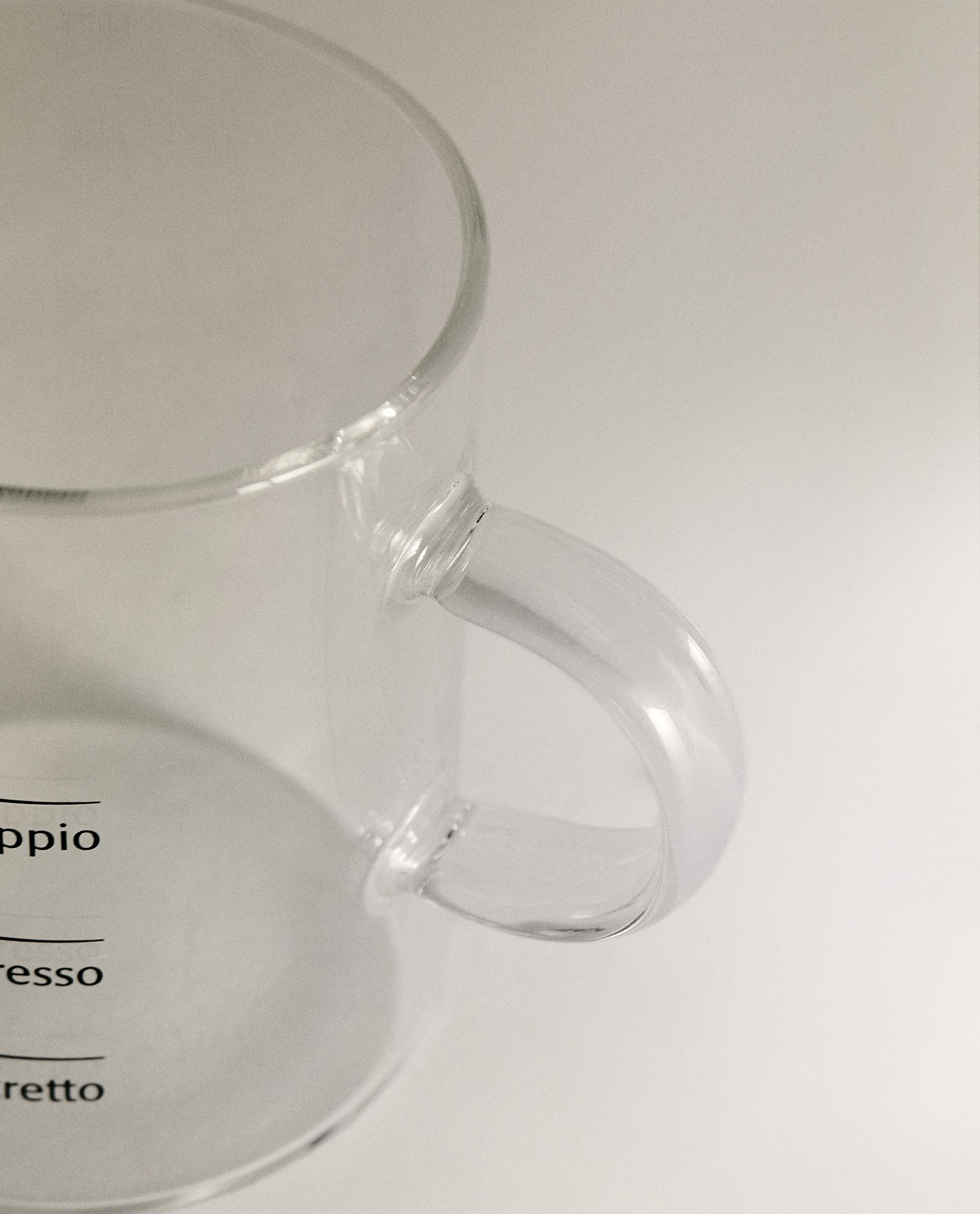 BOROSILICATE GLASS MUG WITH TRANSFER product thumbnail 16