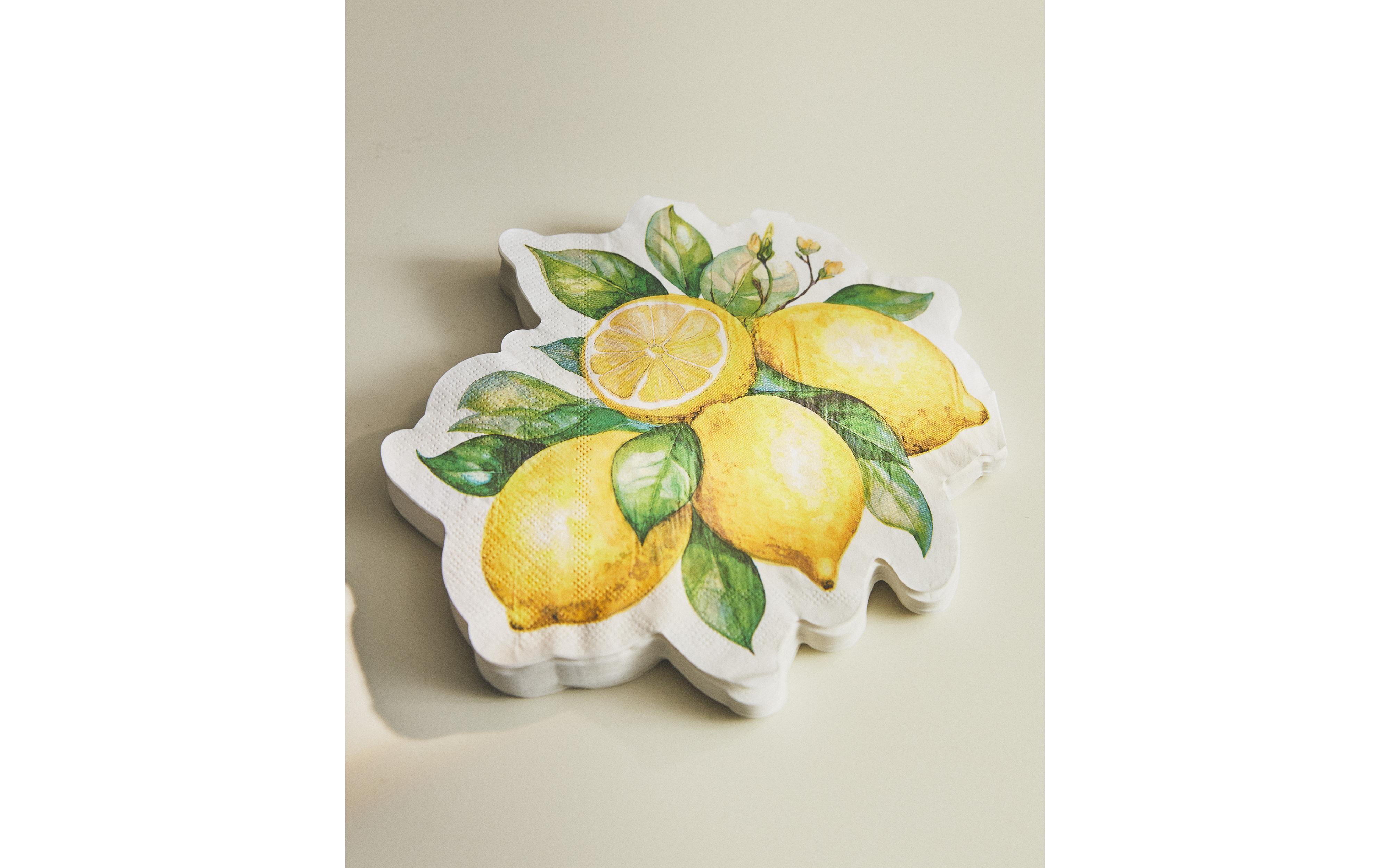 PACK OF LEMON PAPER NAPKINS (PACK OF 20) product thumbnail 8