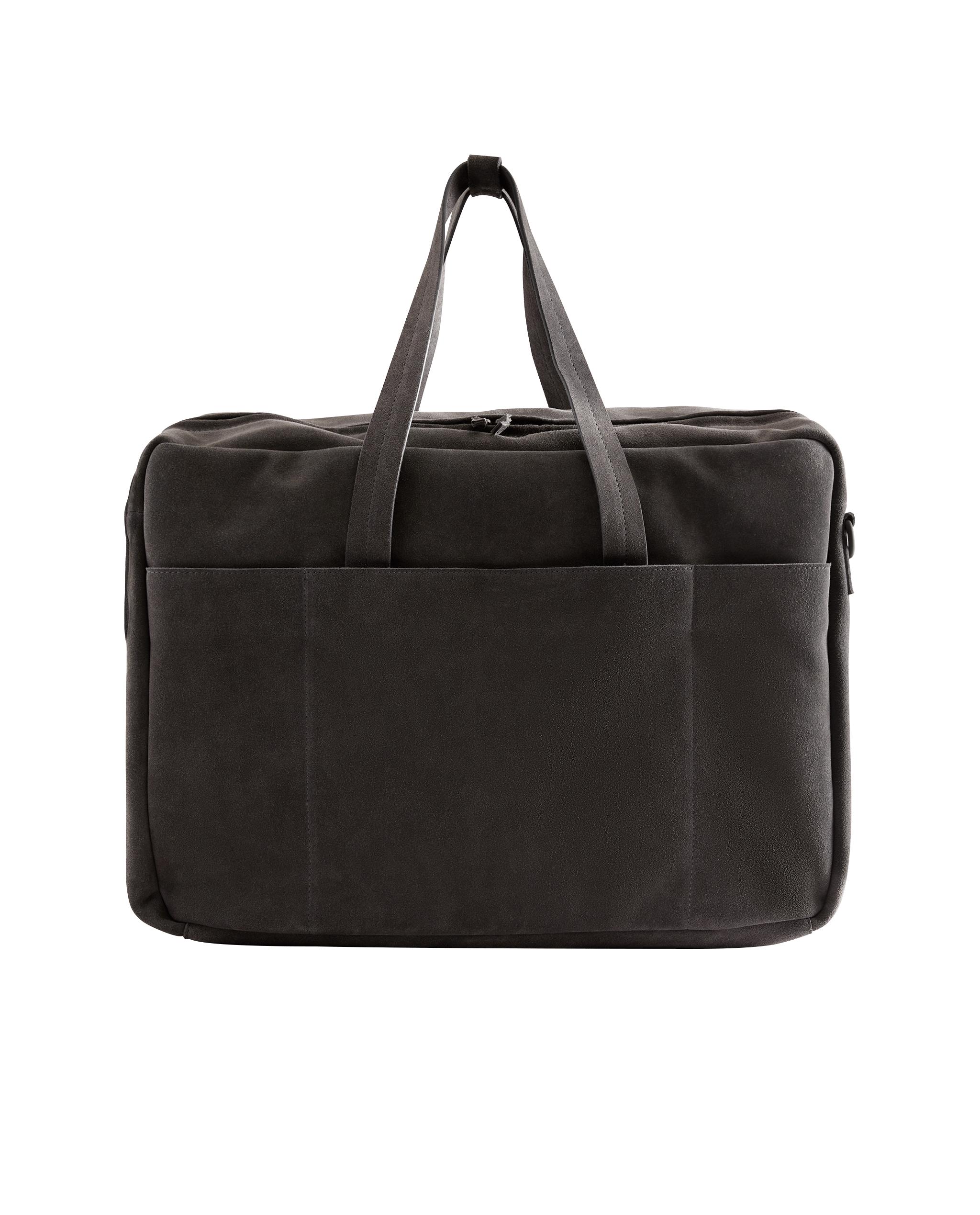 SPLIT SUEDE TRAVEL BAG | Zara Home Canada