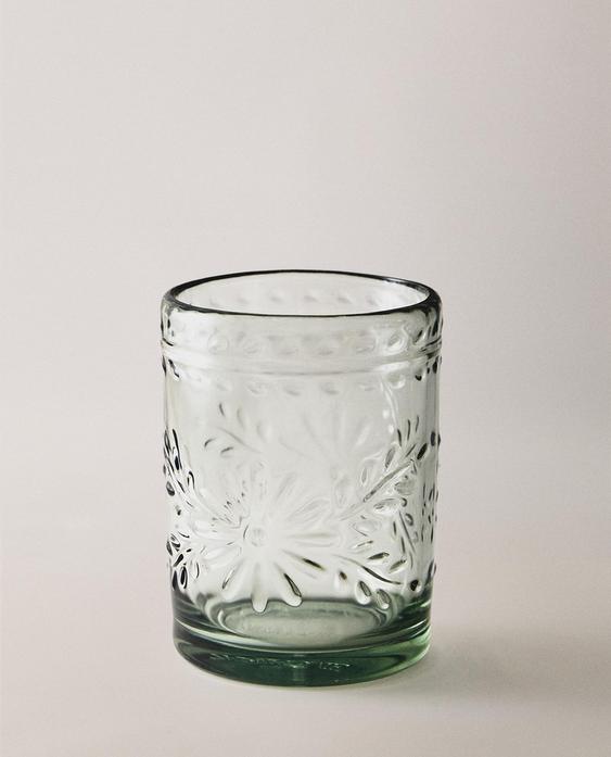 VASO ACRILICO FLORAL
