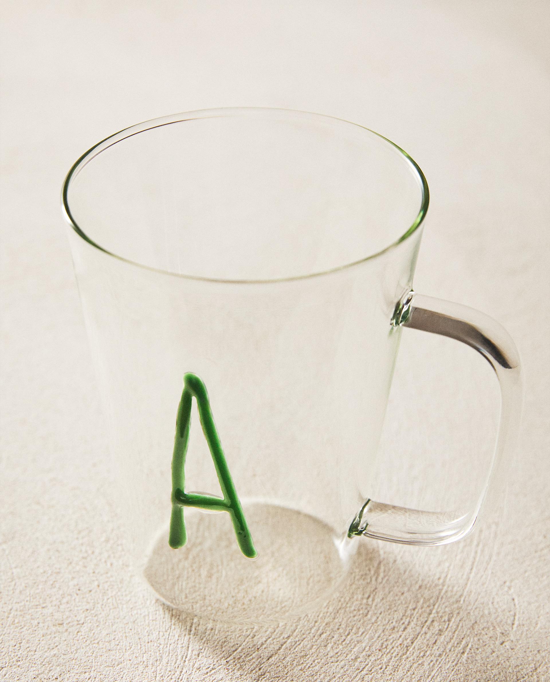 BOROSILICATE MUGS WITH LETTER DETAIL product thumbnail 4