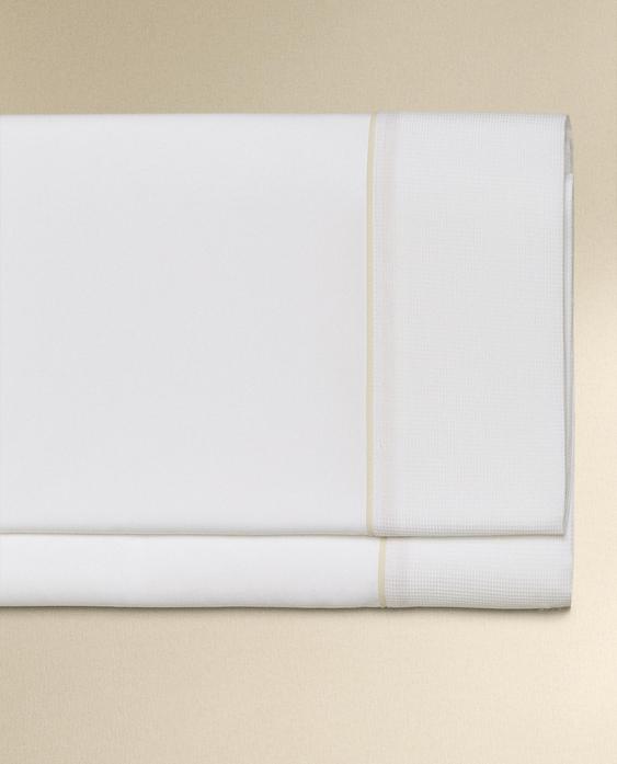 LENÇOL DE CIMA DE EDREDOM COM PIQUÊ PIPING LENÇOL DE CIMA DE EDREDOM COM PIQUÊ PIPING