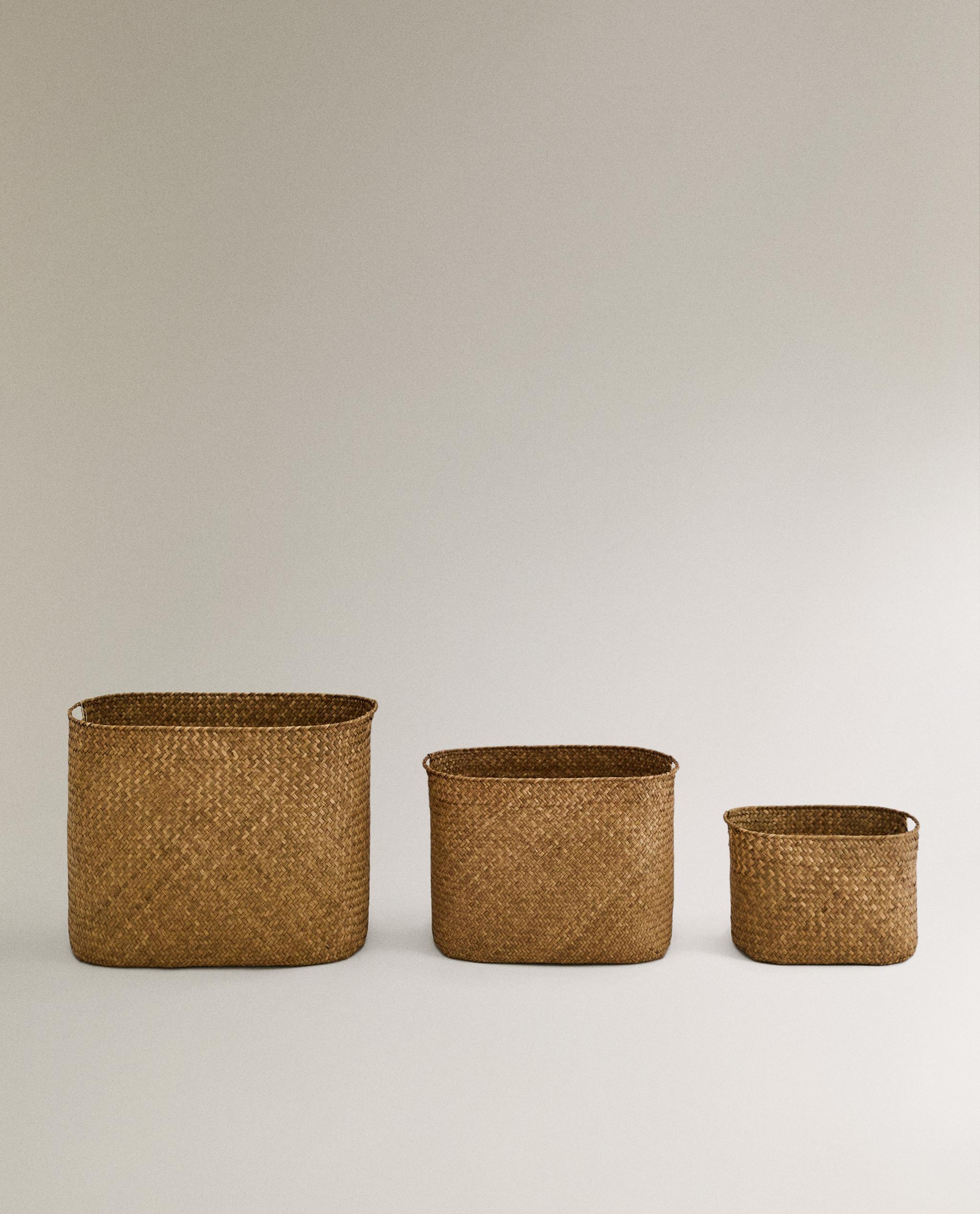 OVAL BASKET WITH HANDLES product thumbnail 2