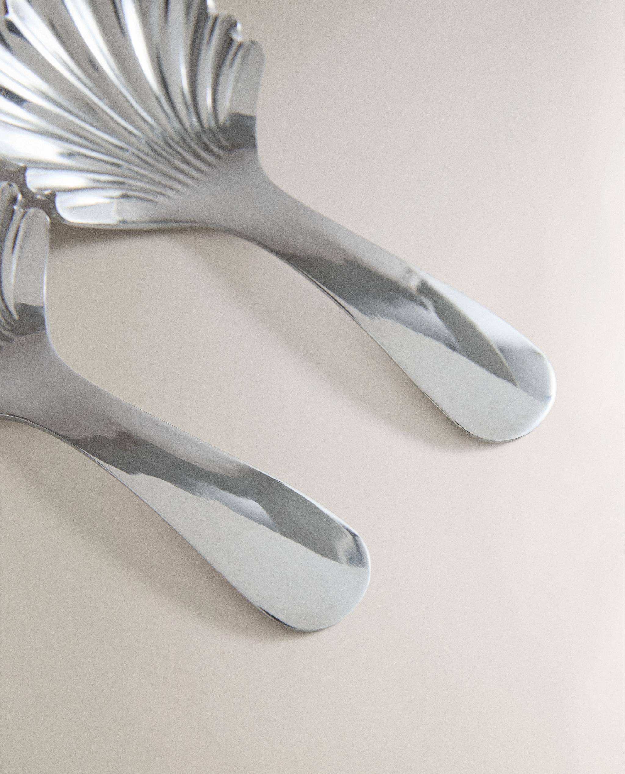 PACK OF STEEL SHELL DESSERT SPOONS product thumbnail 4