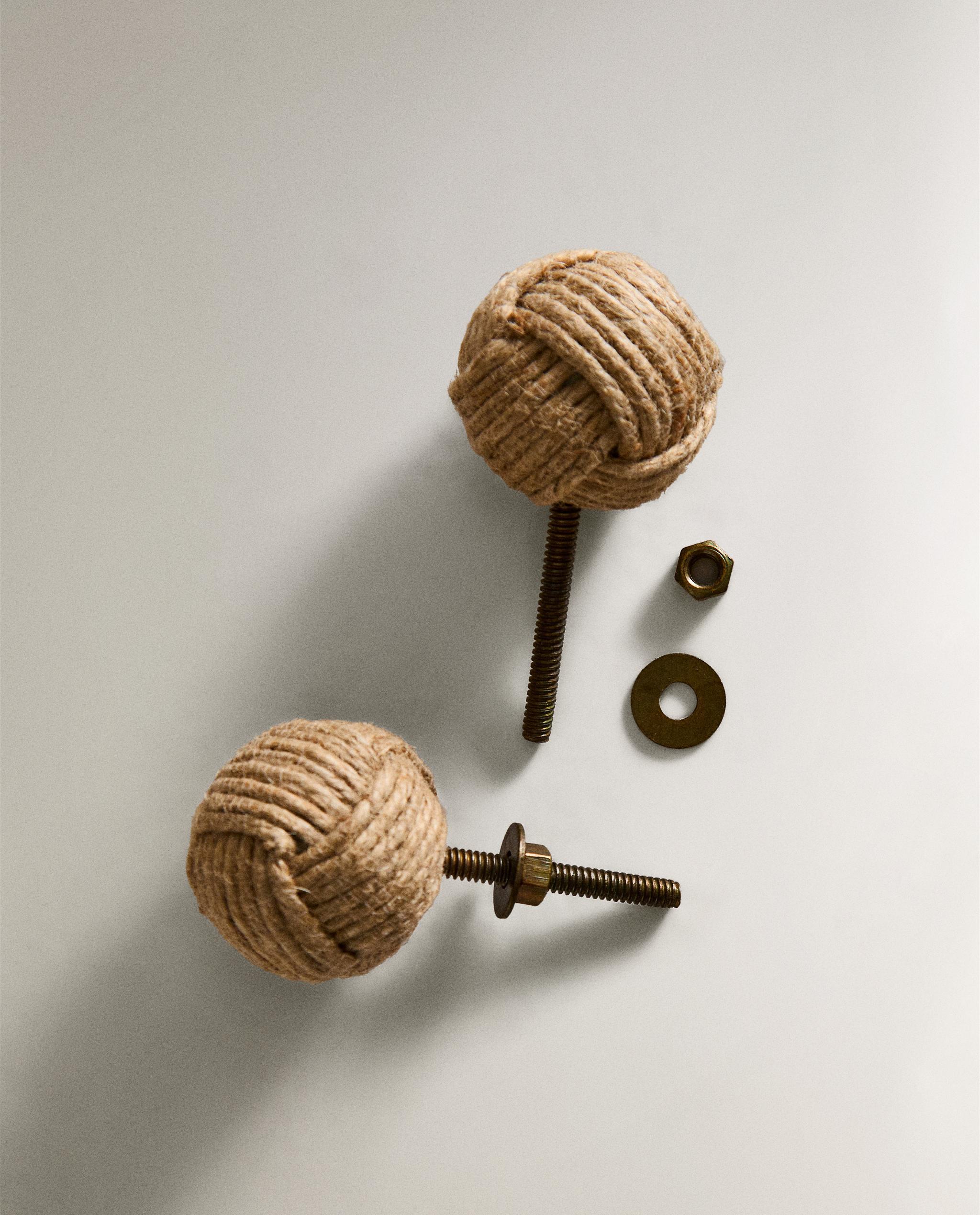 PACK OF KNOTTED DOOR KNOBS (PACK OF 2) product thumbnail 6