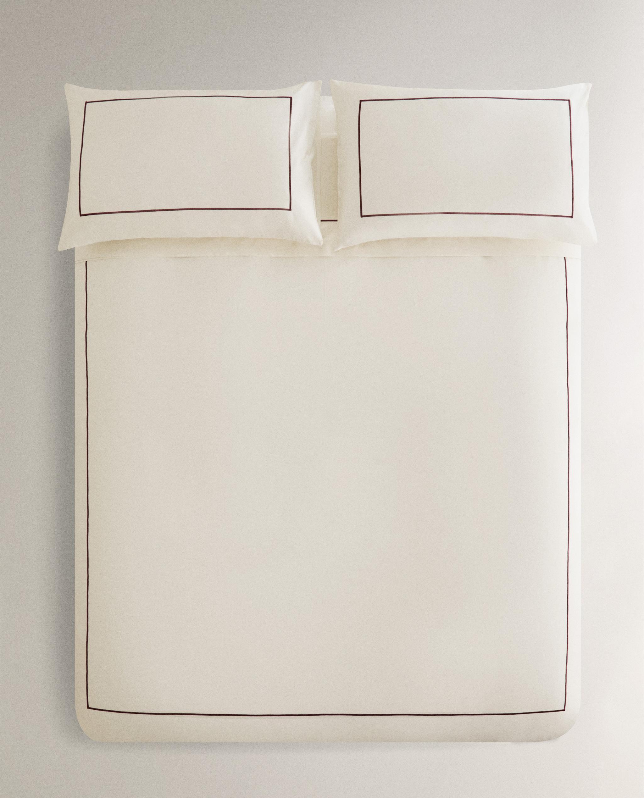 ZARA  掛け布団カバー ダブル テクスチャー ストライプ デュベカバー | Zara Home 日本/Japan