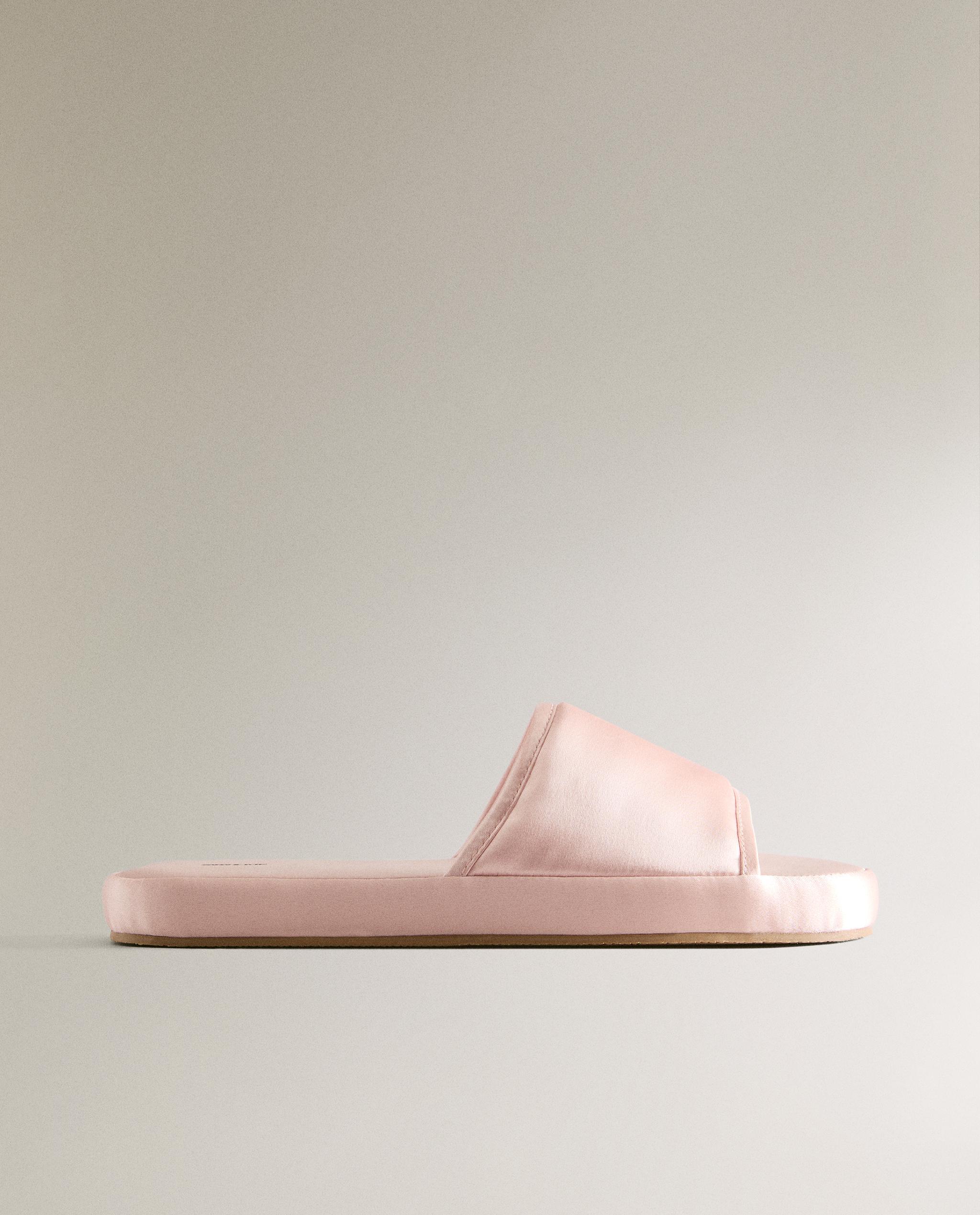 Sarah様⭐専用 サテン フラットフォーム スライドスリッパ | Zara Home 日本/Japan