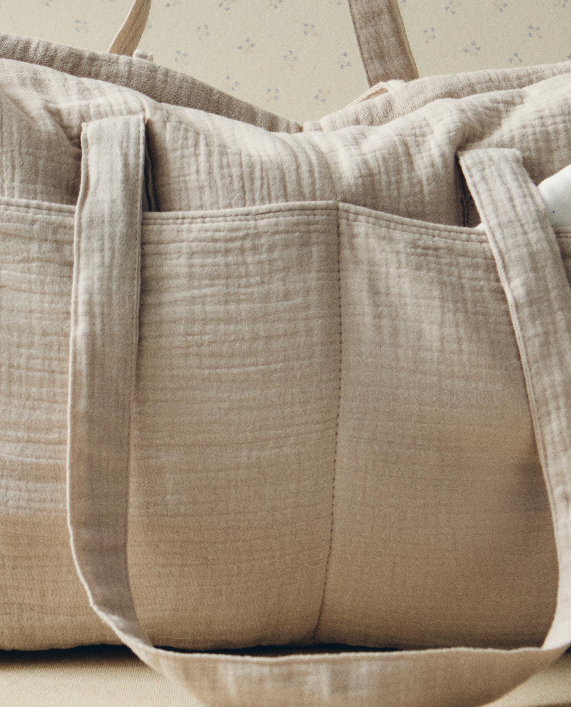 新品　zara コットンマザーズバッグ　トートバッグ　ザラ 月 コットン マザーズバッグ | Zara Home 日本/Japan